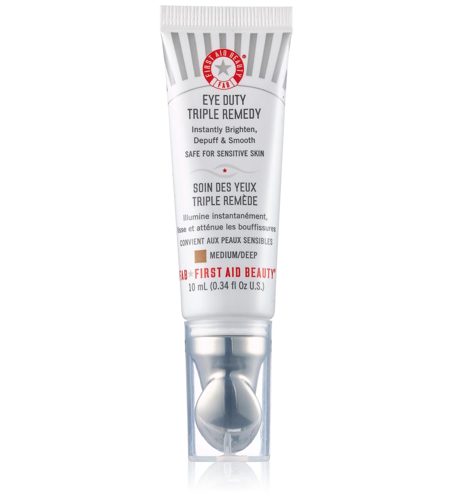 First Aid Beauty Eye Duty Triple Remedy Medium-Deep 10ml - Brighten, Depuff, and Firm - Buy Online on GoSupps.com