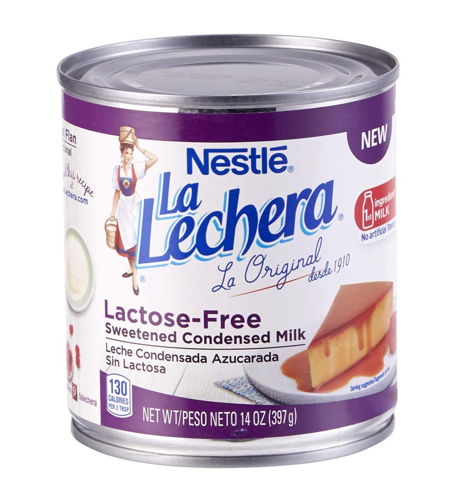 Nestle La Lechera Lactose-Free Sweetened Condensed Milk - 14 oz Can - Buy Online on GoSupps.com