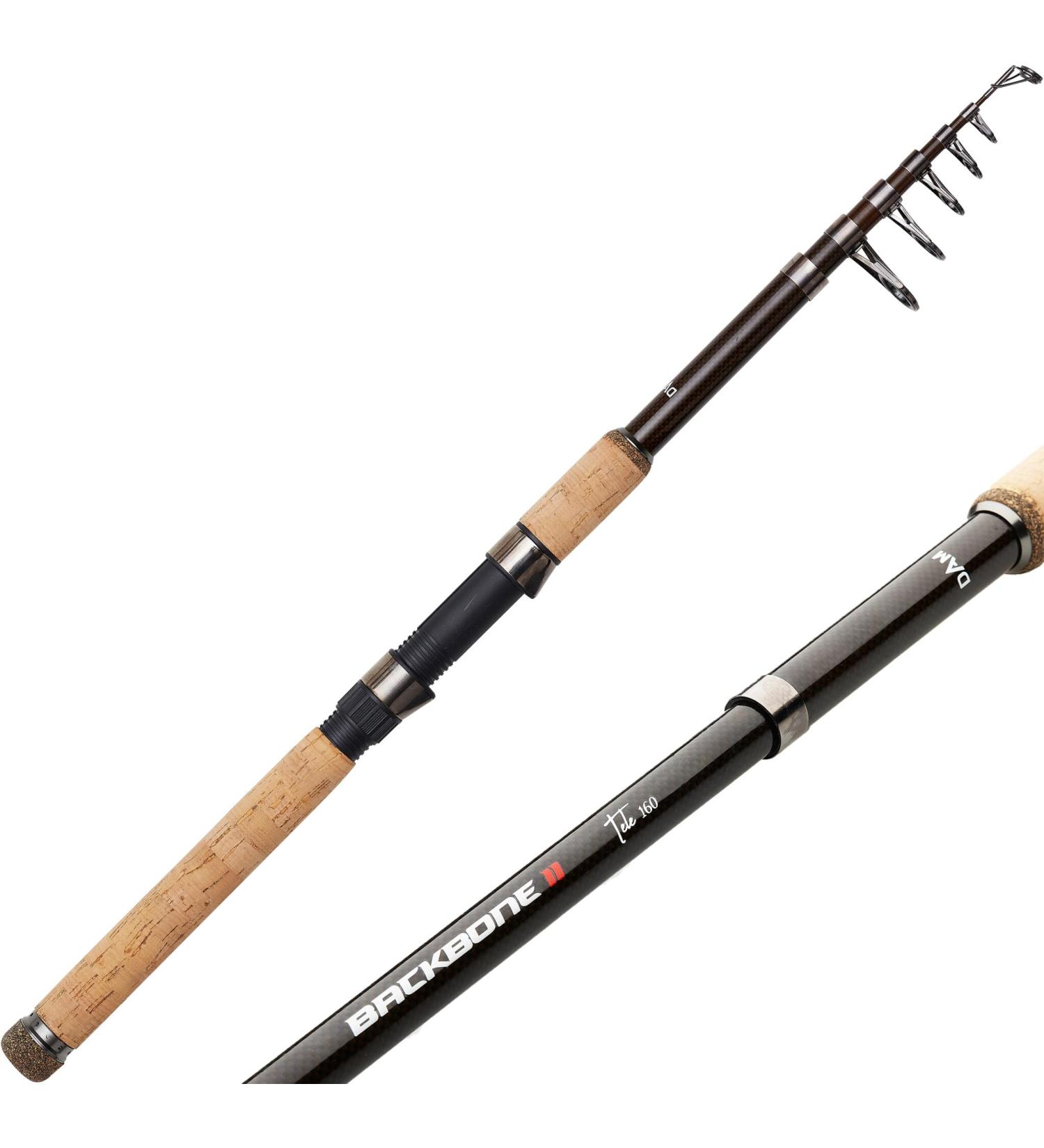 Buy DAM Backbone II Tele Spinning Rods - 3m 60-160g | Unisex All-Round Fishing Gear - International Shipping - Buy Online on GoSupps.com