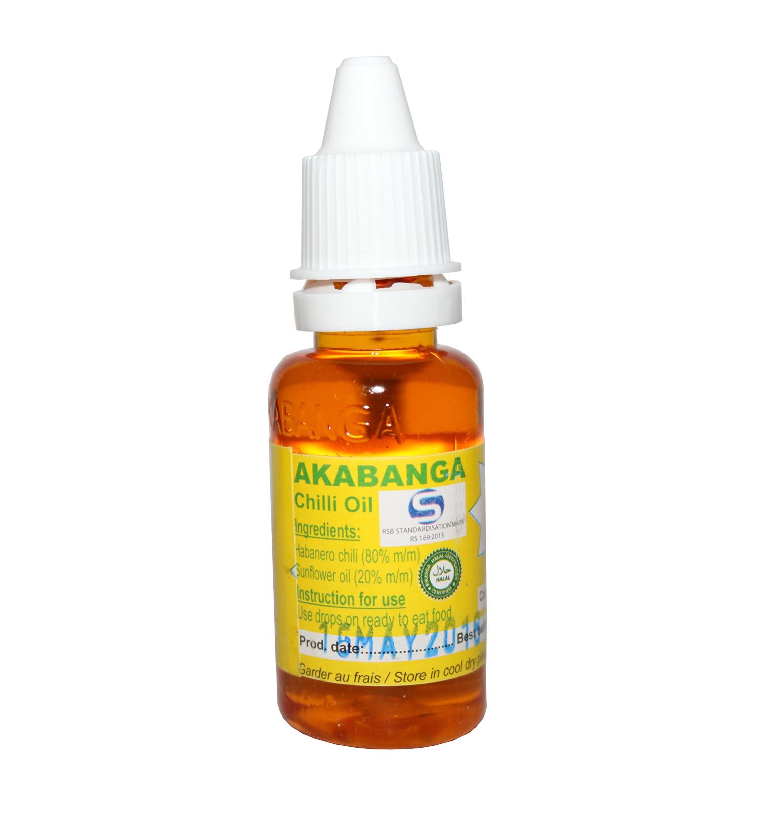 Akabanga Extra Hot Chilli Oil 20ml