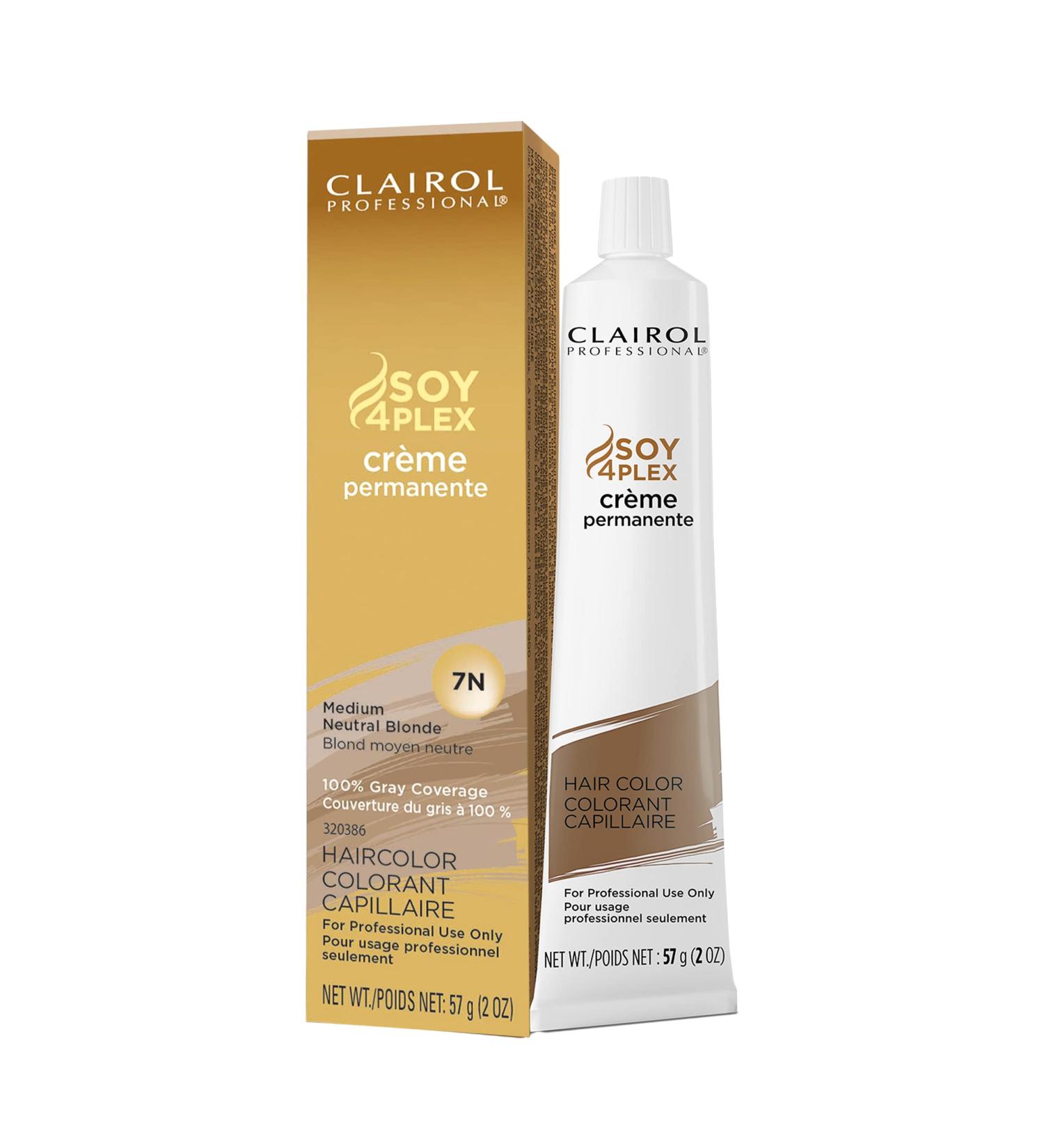Clairol Professional Permanent 7N Medium Neutral Blonde Hair Color - 2oz (1 Pack) - Buy Online on GoSupps.com