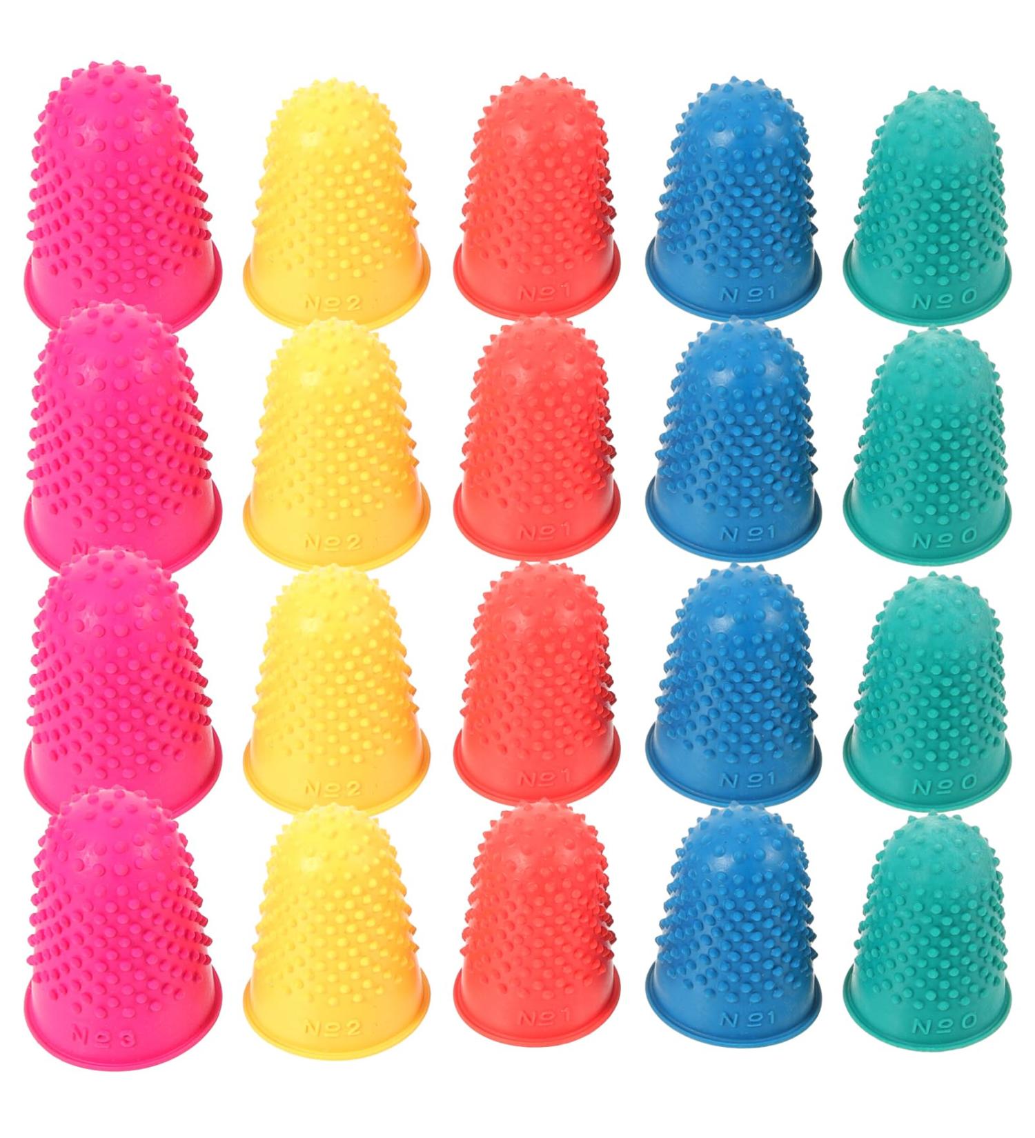 Beaupretty 20PCS Rubber Finger Protectors - Grips Tips & Covers for Hand Sewing | International Shipping Available - Buy Online on GoSupps.com