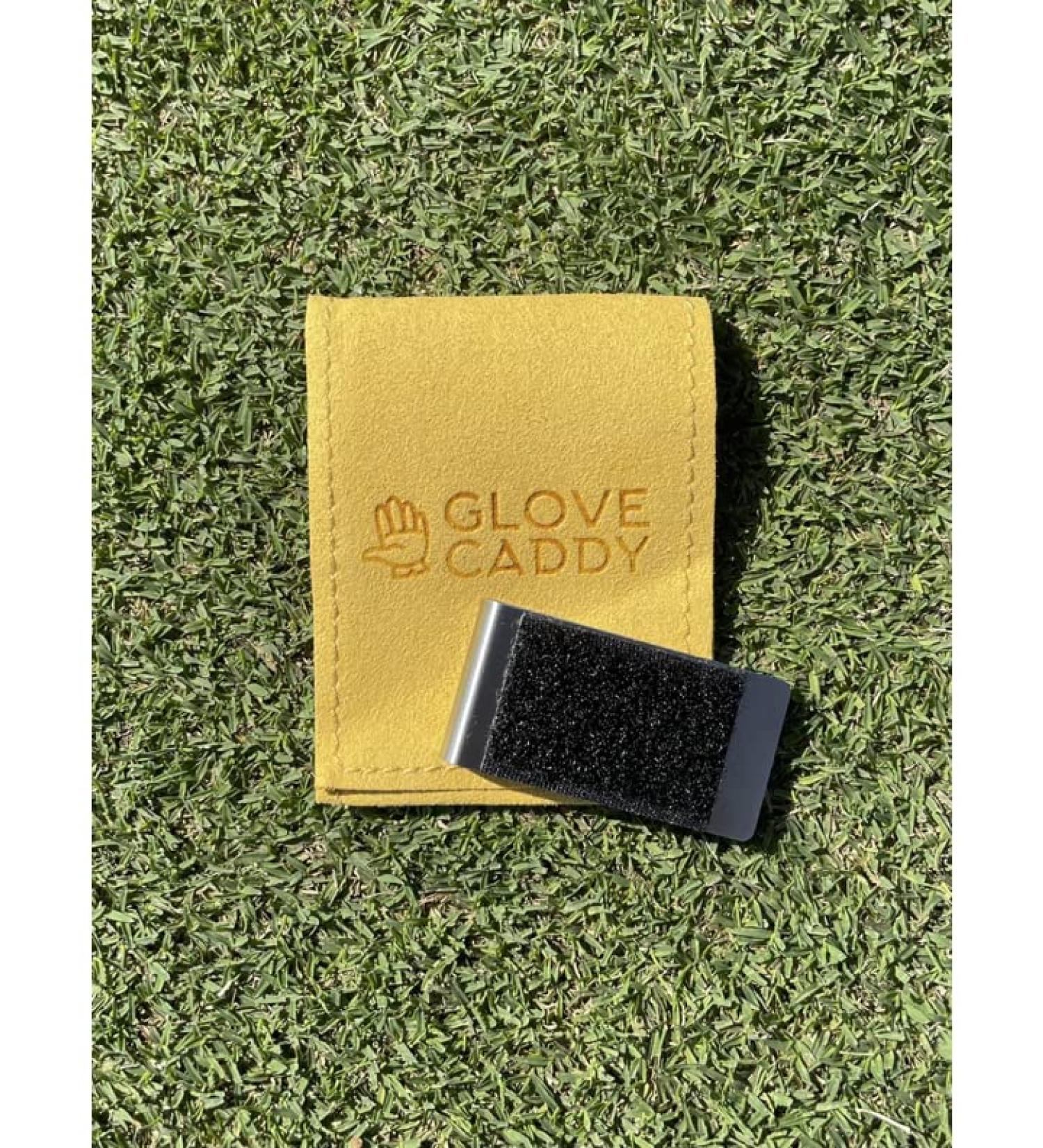 Glove Caddy Golf Glove Holder - Stainless Steel Hook and Loop Money Clip for Men and Women - Buy Online on GoSupps.com