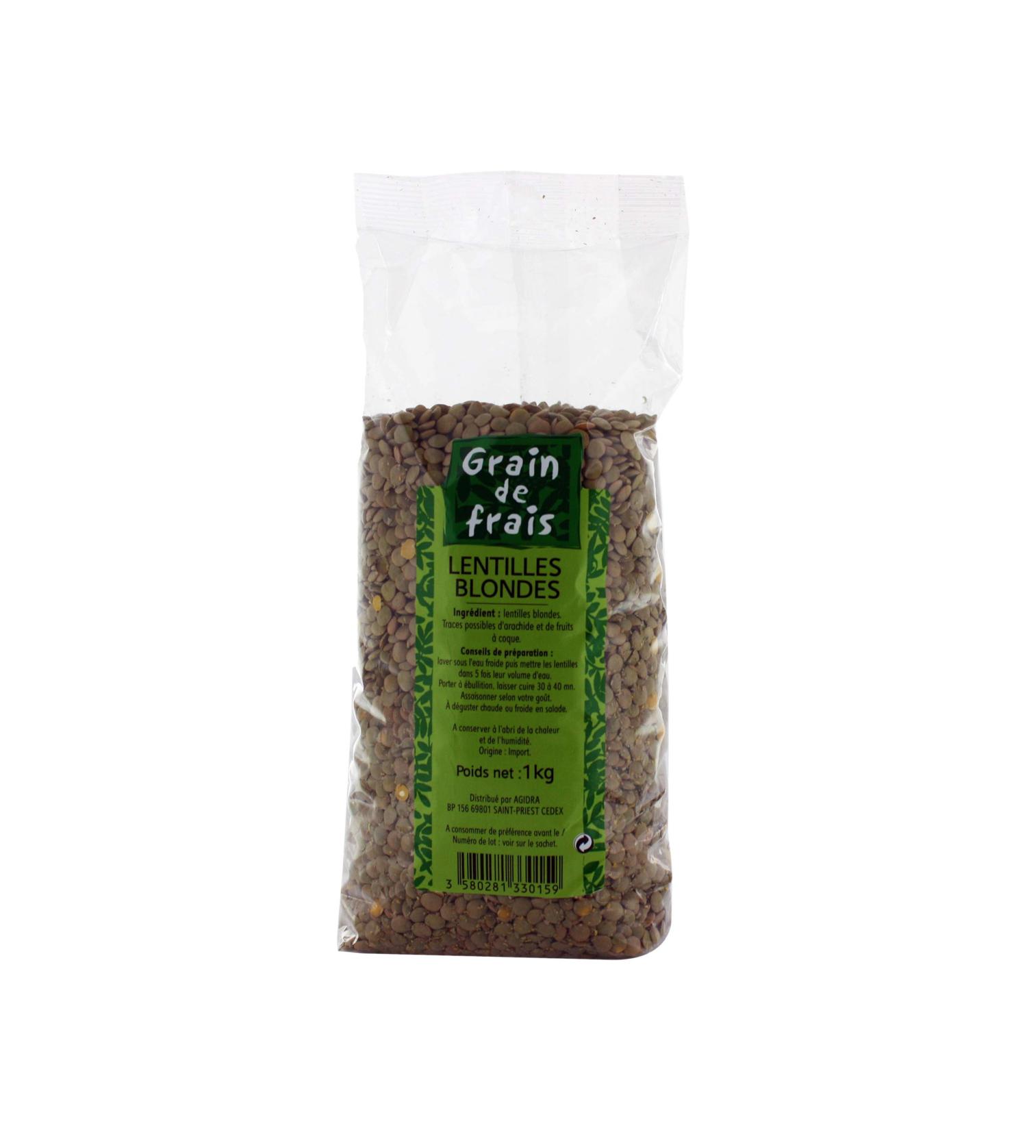 Grain de Frais Blonde Lenses Fresh Grain 1 kg