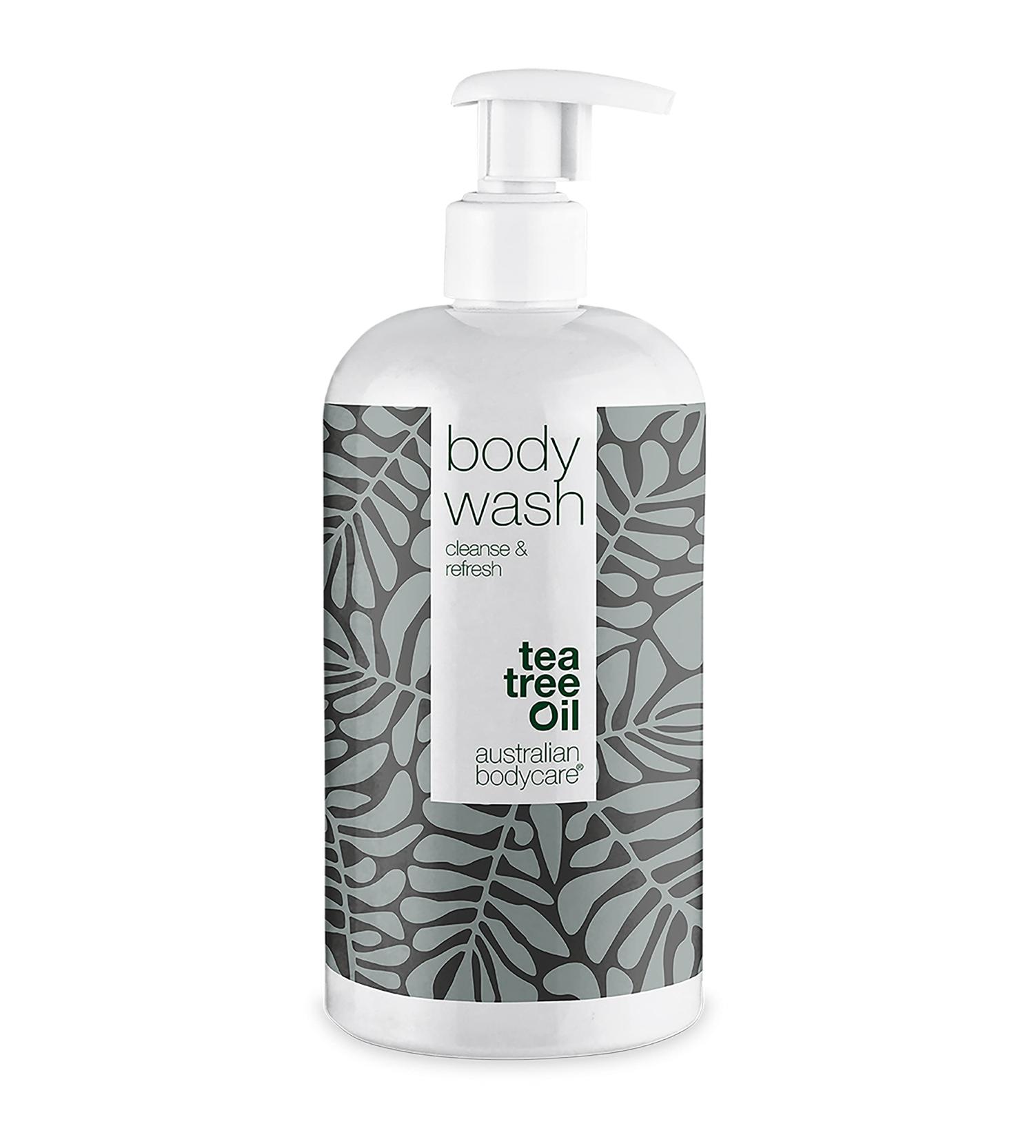 Australian Bodycare Tea Tree Oil Body Wash 500ml | Shower Gel for Skin, Feet, & Acne - Daily Care for Spots, Athlete's Foot, Ringworm, Jock Itch, & Body Odor - Pack of 1 - Buy Online on GoSupps.com