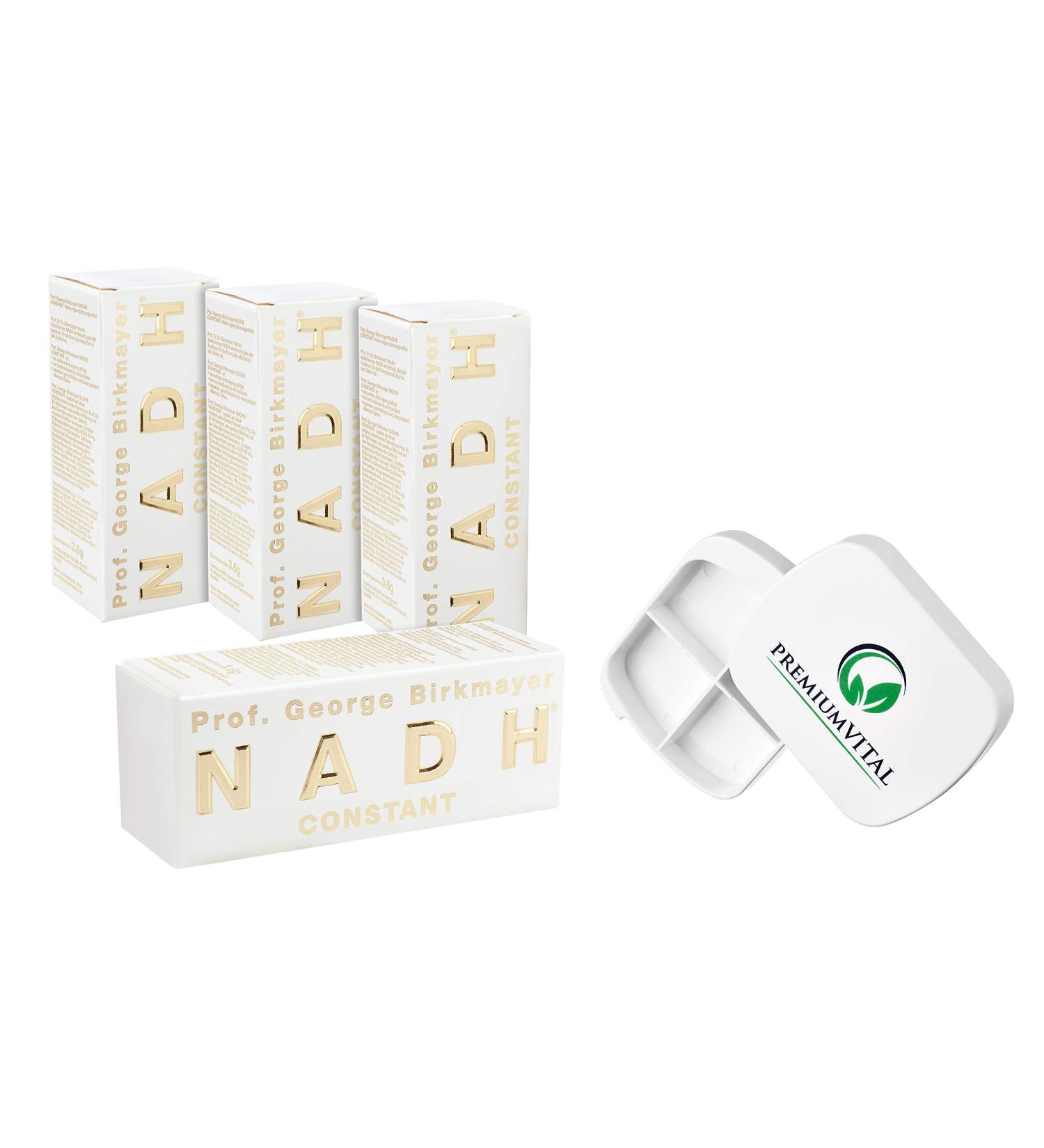  Prof. George Birkmayer NADH Constant (20 mg NADH/coenzyme I per tablet) - (4 x 60 tablets) - Great deal - Buy Online on GoSupps.com