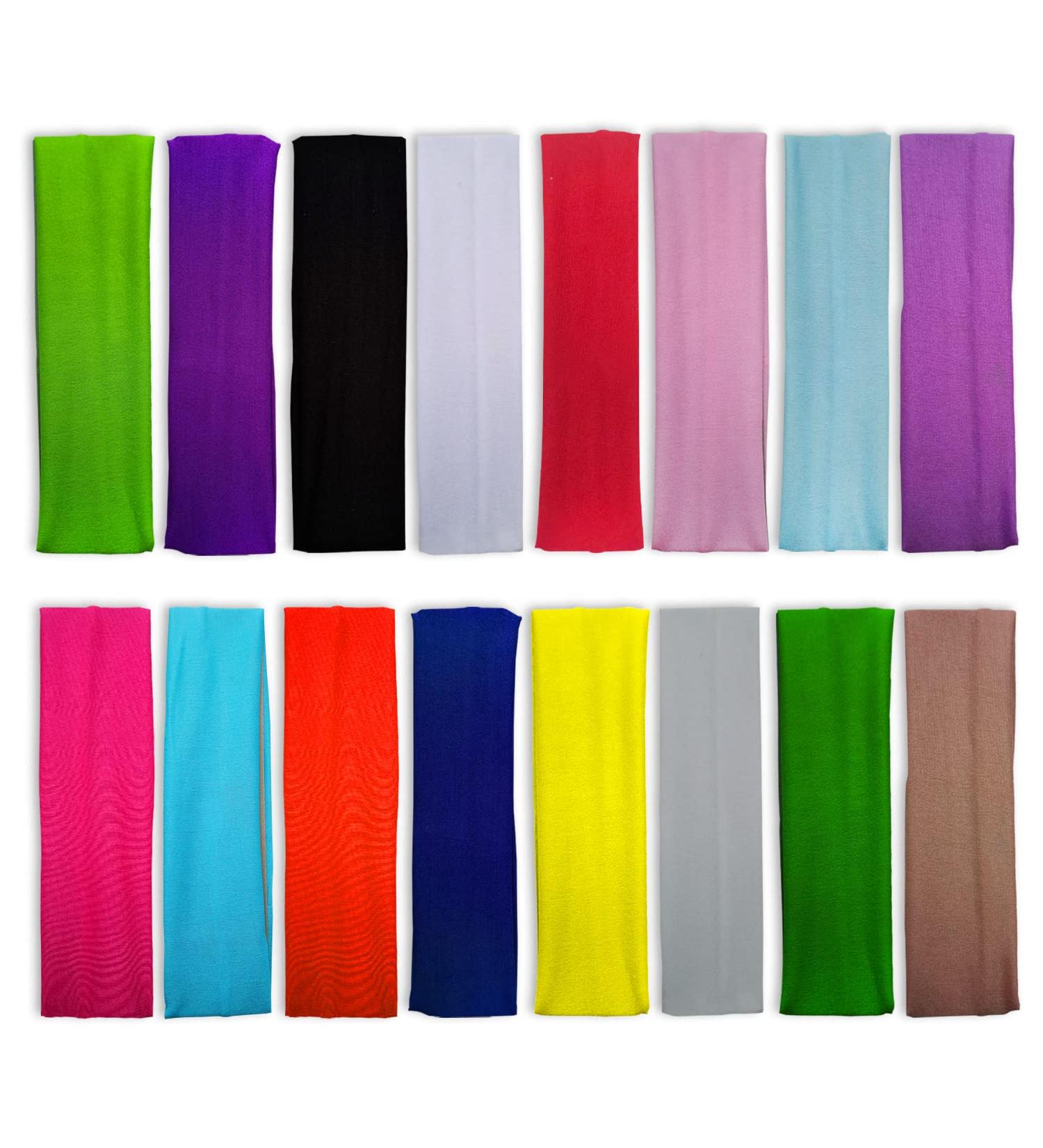 Shop 16-Piece Sporty Welding Tape Set | Non-Slip Colorful Headbands for Running Cycling Yoga & Tennis | Unisex Fitness Accessories - Buy Online on GoSupps.com