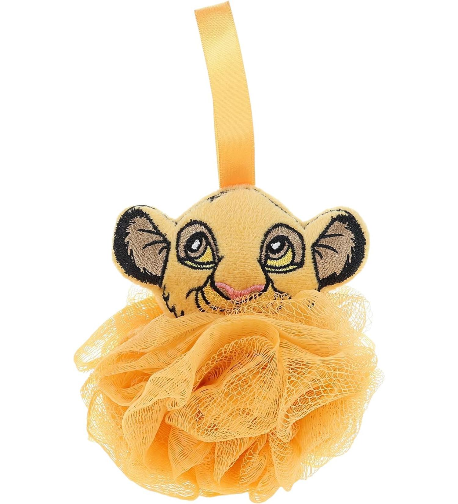Mad Beauty Disney Lion King Simba Body Puff - Plush Exfoliating Shower Accessory | Cruelty-Free Skincare Gift | Ideal for Women Adults & Kids - Buy Online on GoSupps.com