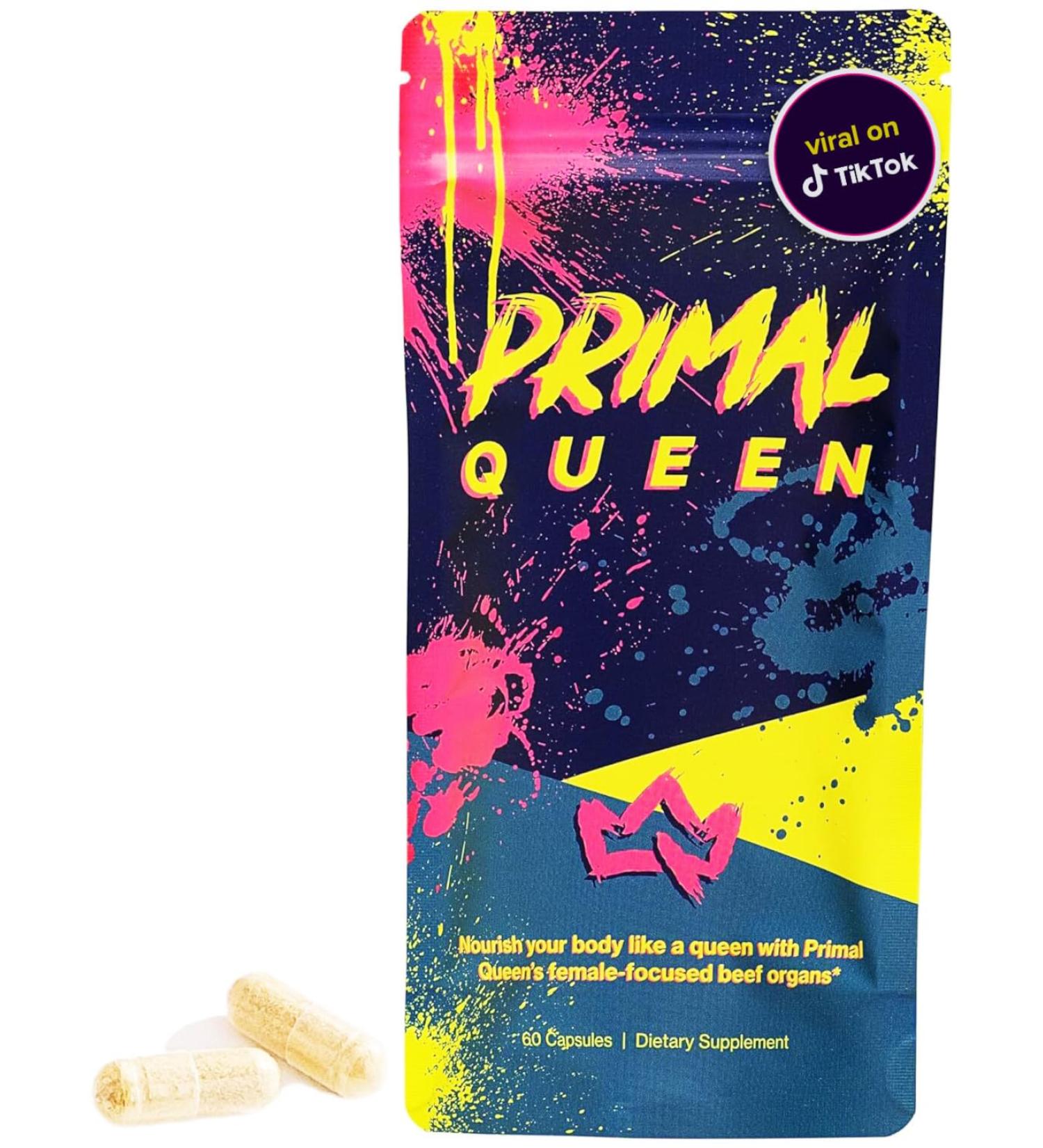 Female-Optimized Beef Organ Superfood Supplement - 100% Grass Fed & Pasture Raised for Hormone Balance & Energy Boost - Buy Online on GoSupps.com