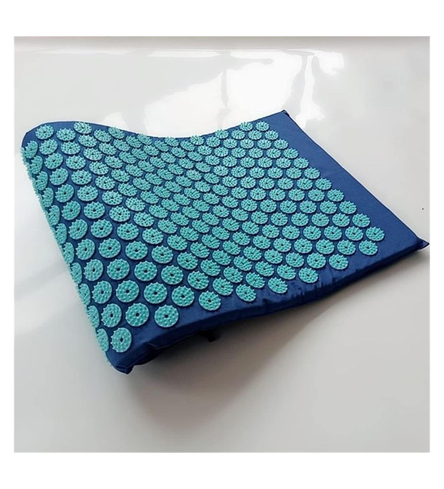 Dunlap Acupressure Massage Cushion - Spike Yoga Mat & Pillow for Pain Relief (67x42 cm) - Buy Online on GoSupps.com