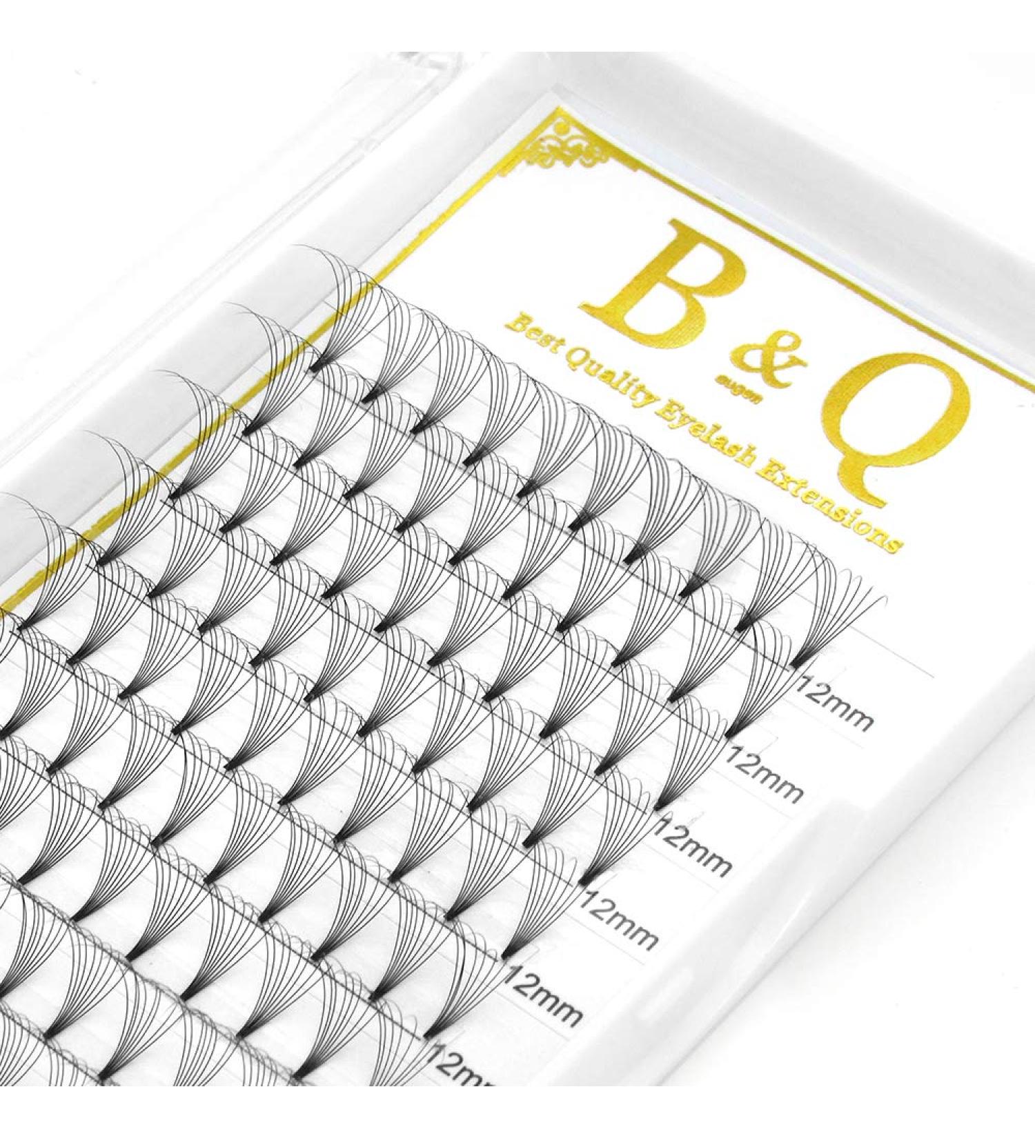 Shop 8D Eyelash Extensions | Ready Fan 8D-C-07-12 Silk Lashes - .07/.10mm C D Curl | International Shipping - Buy Online on GoSupps.com