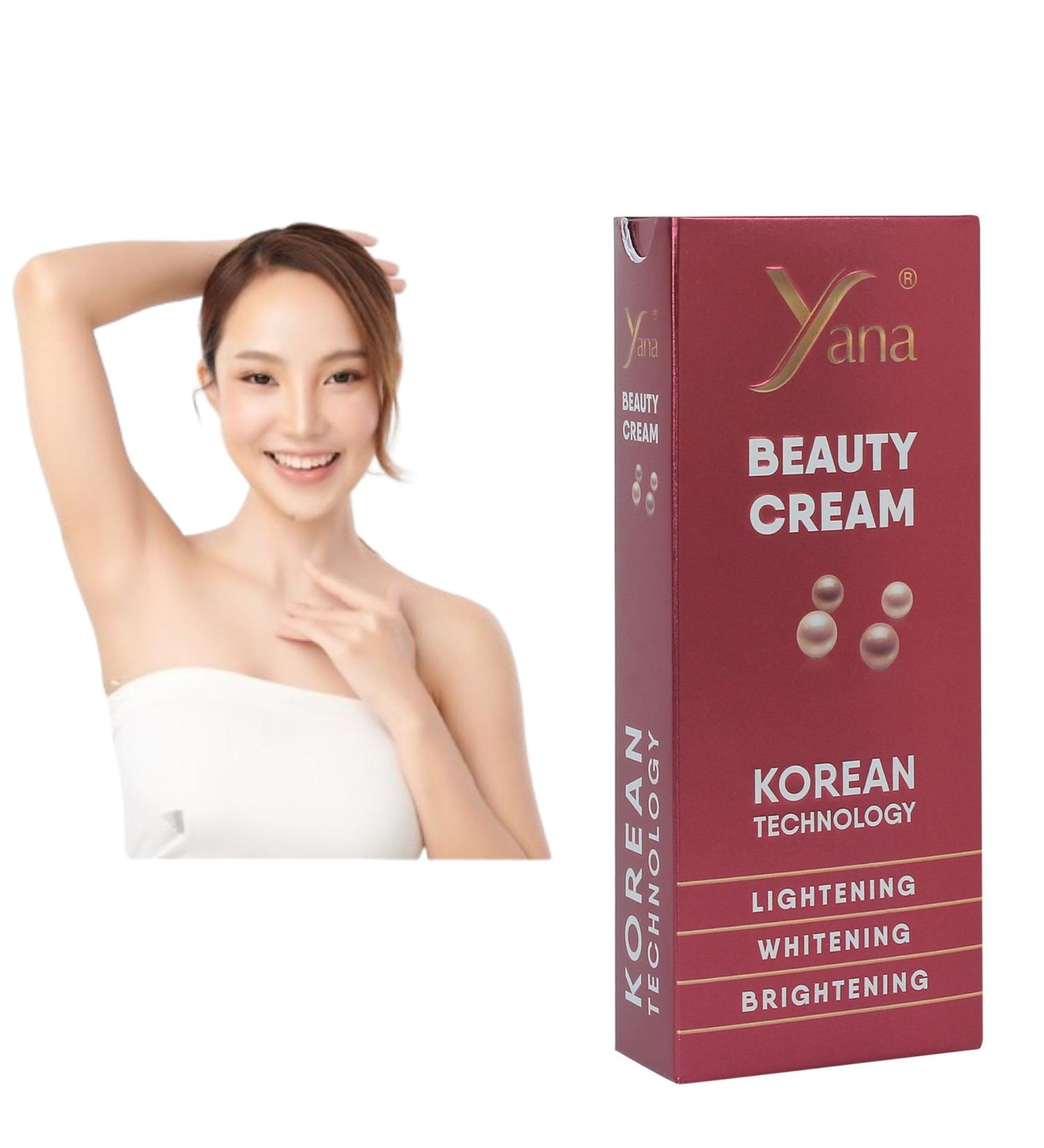 Yana Beauty butt bum buttock booty and hips whitening Night cream by korean technology - Buy Online on GoSupps.com