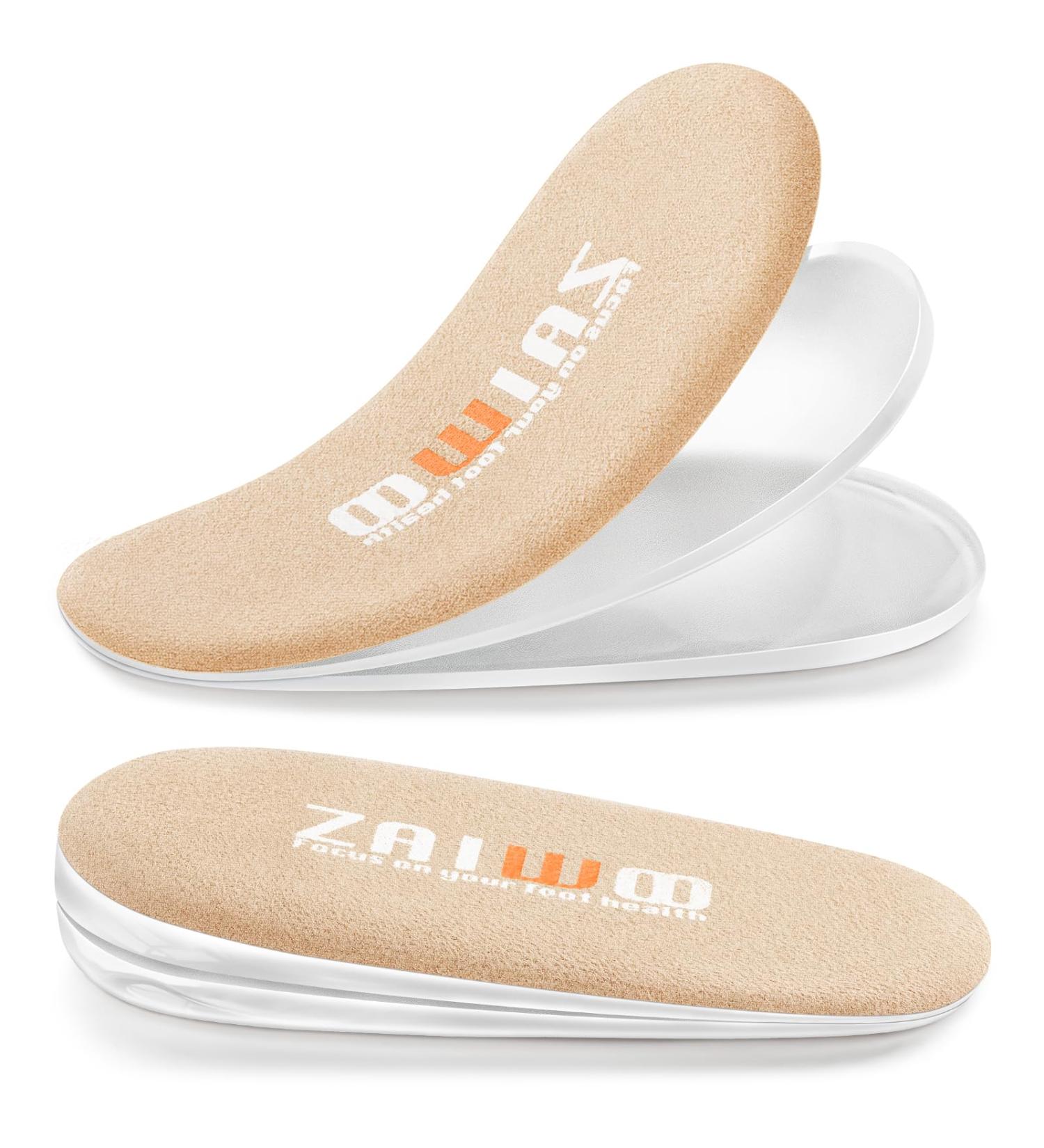 Buy Heel Lift Insoles - Height Increase Shoe Lifts for Men & Women | Relieve Heel Pain & Fix Leg Length Discrepancy - Buy Online on GoSupps.com