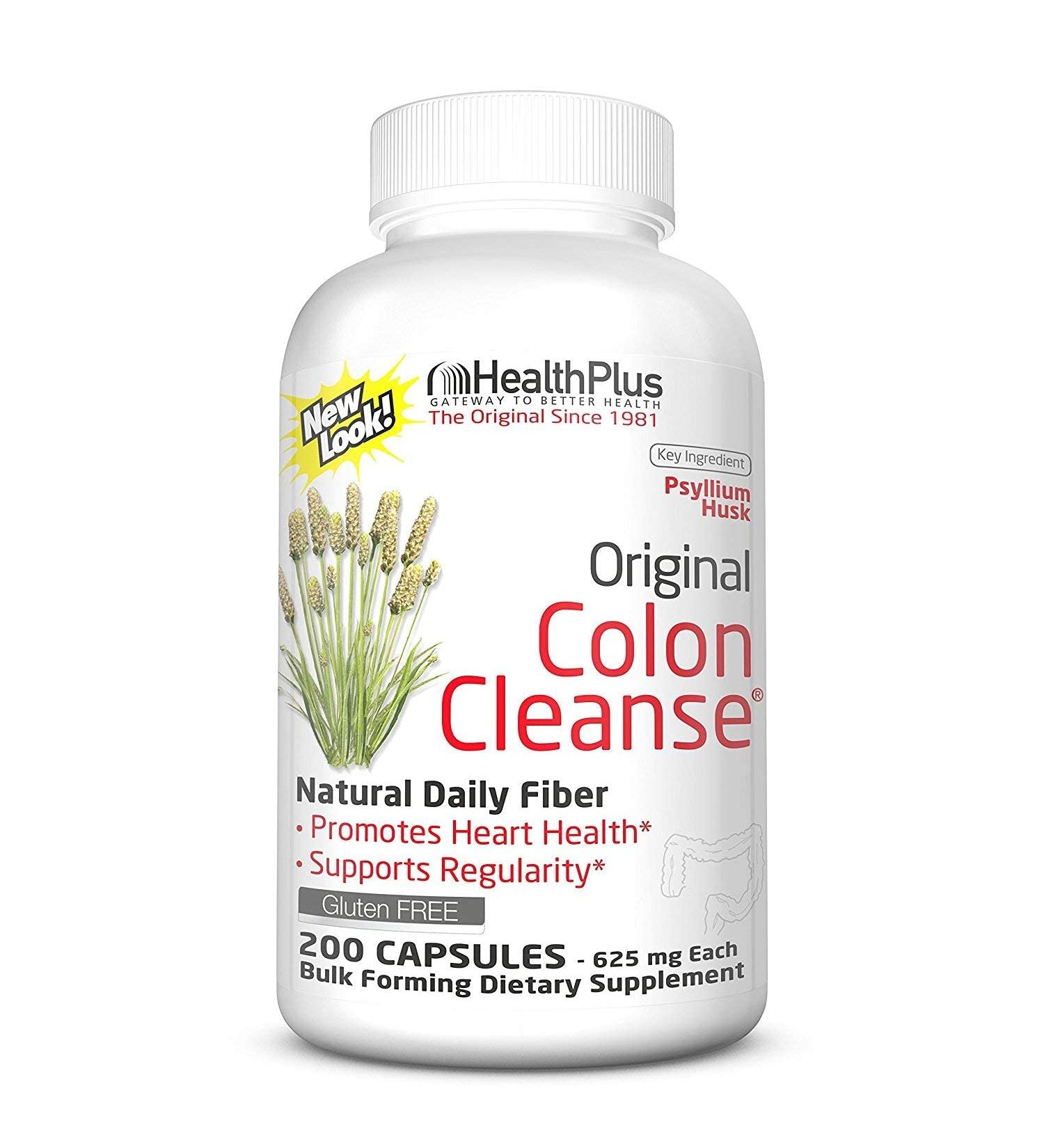 Colon Cleanse Capsules 625mg - 200 Count - Buy Online on GoSupps.com