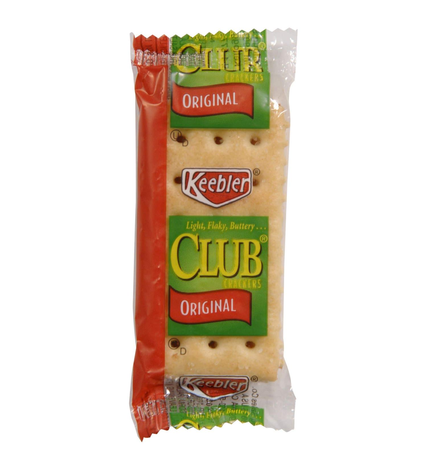 Keebler Original Club Crackers, Butter Flavor, 73.5oz (Pack of 300) - Bulk Snack Pack - Buy Online on GoSupps.com