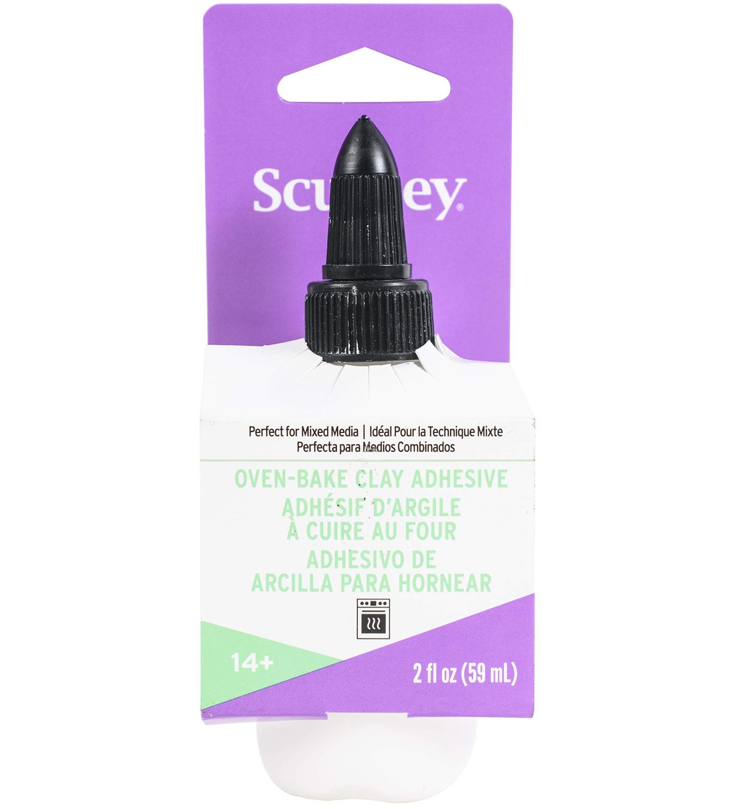 Sculpey Oven Bake Clay Adhesive 2 fl oz - Non Toxic & Precise Flow Twist Cap - Buy Online on GoSupps.com