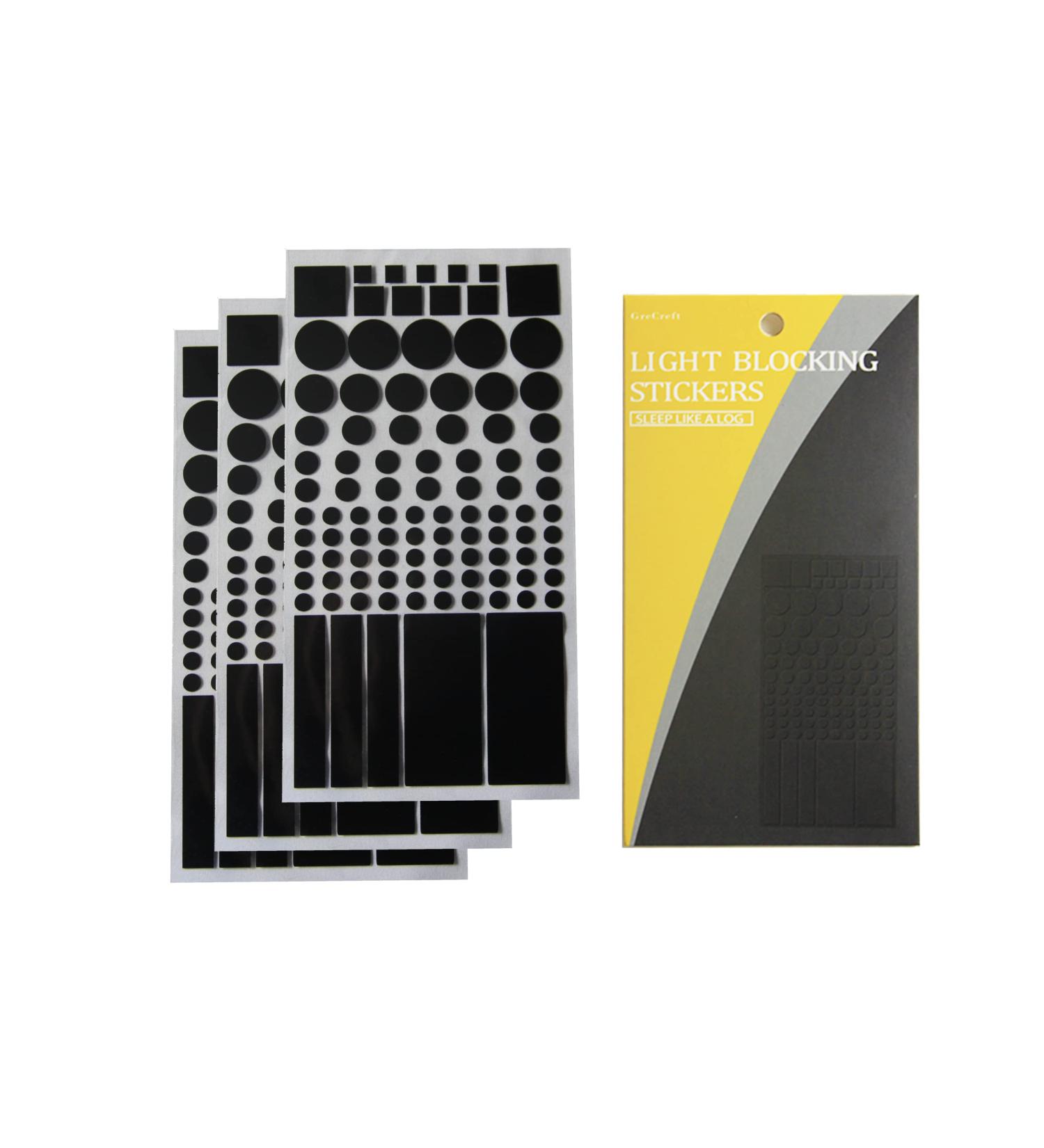 GreCreft Light Dimming Stickers (3 Sheets) - Block LED Light for Routers, TVs & Electronics - Buy Online on GoSupps.com