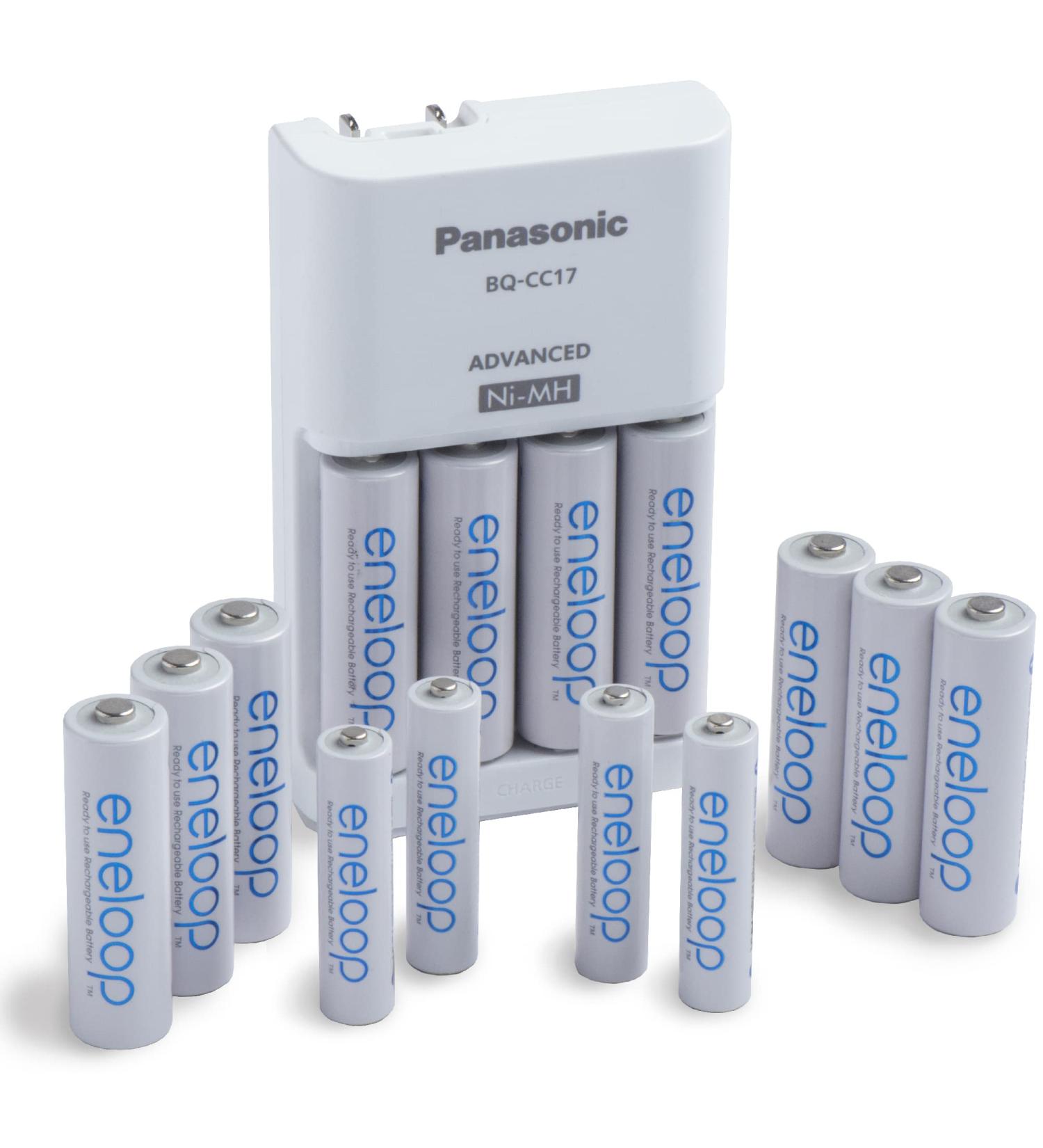 Buy Panasonic eneloop Rechargeable Batteries Power Pack | 10AA 4AAA & Charger - International Shipping Available - Buy Online on GoSupps.com