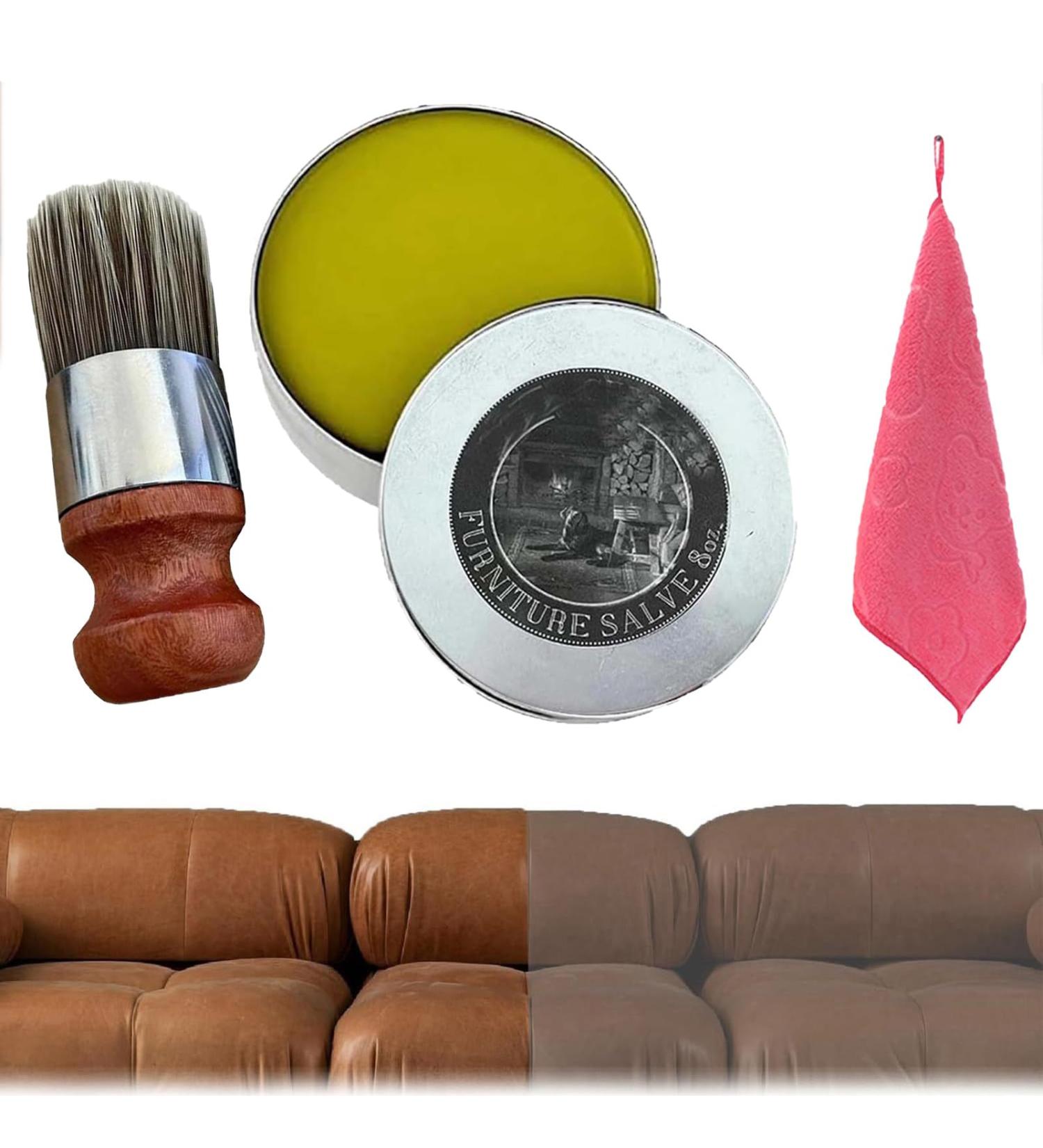 Wooden Furniture Salve Furniture Care Solution Leather Furniture Salve Furniture Leather Care Solution Leather Furniture Care Solution and Brush Furniture Care Solution Brush (1) - Buy Online on GoSupps.com