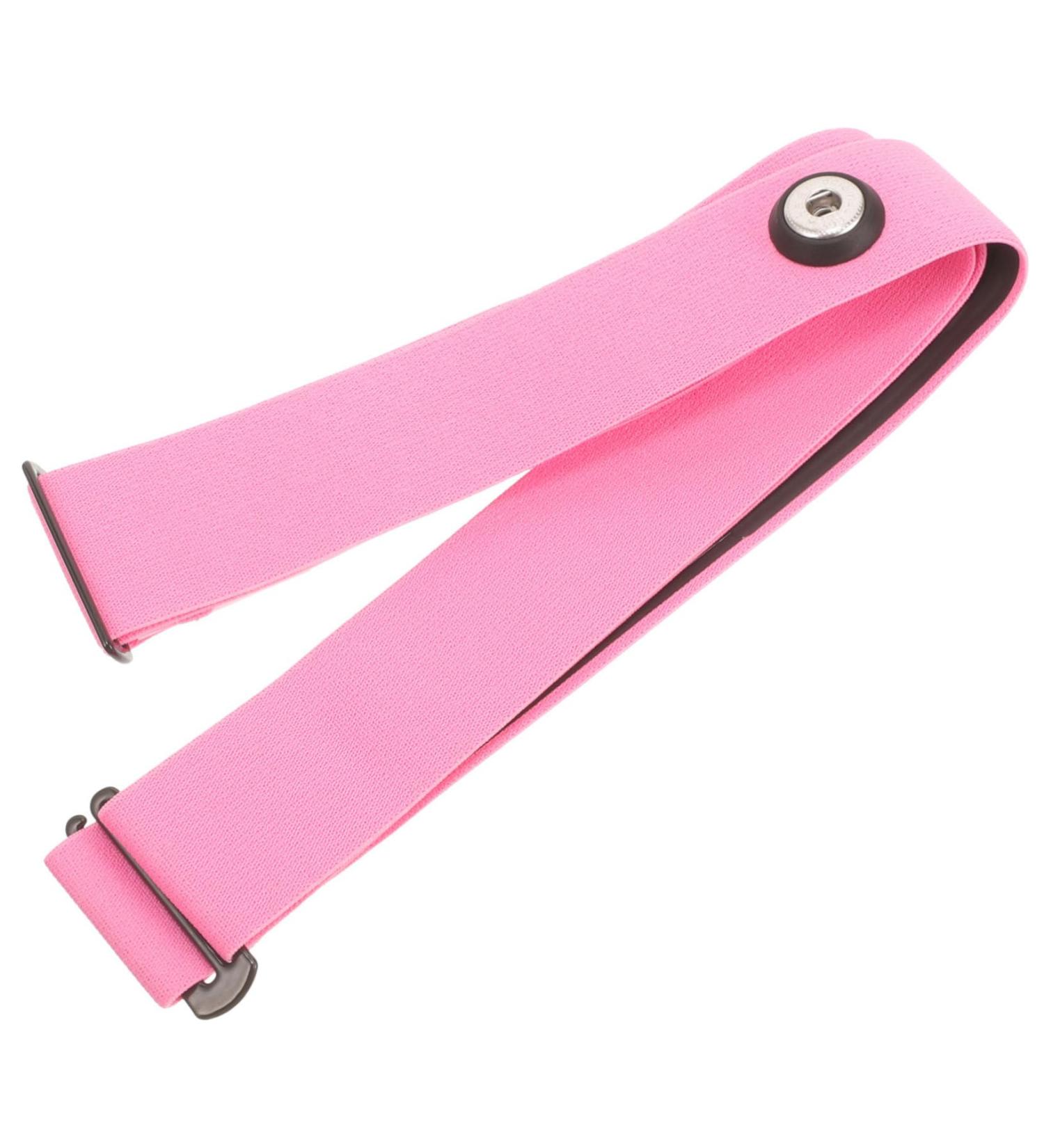 Buy Inoomp Heart Rate Meter Fastening Belt - Elastic Chest Strap Replacement Nylon Sports Belt in Pink | 33.00x3.00x0.10cm - Buy Online on GoSupps.com