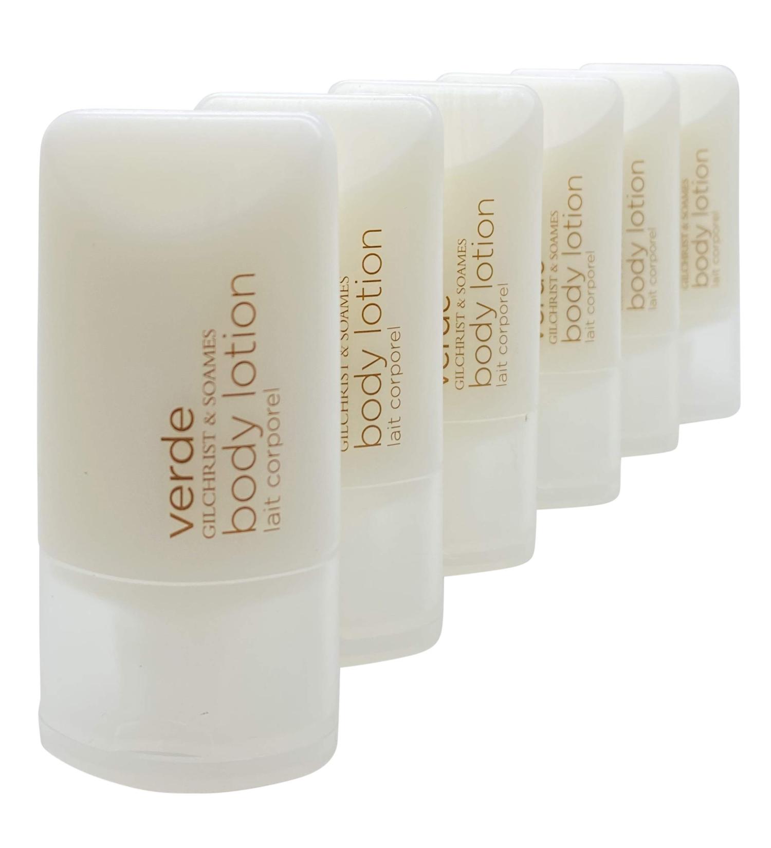 Gilchrist & Soames Verde Body Lotion 1oz/30ml Body Lotion 6 Tubes Total 6oz