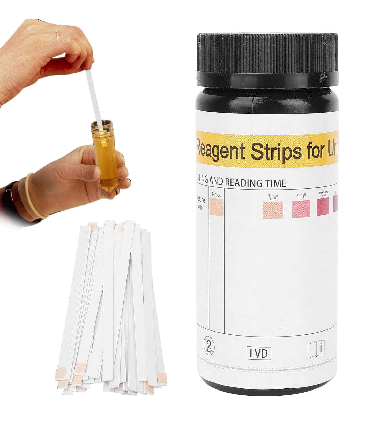 50pcs Ketone Test Strips Urine Test for Ketosis on Ketogenic and Low Carb Diets Easy to Read Grade Results - Buy Online on GoSupps.com