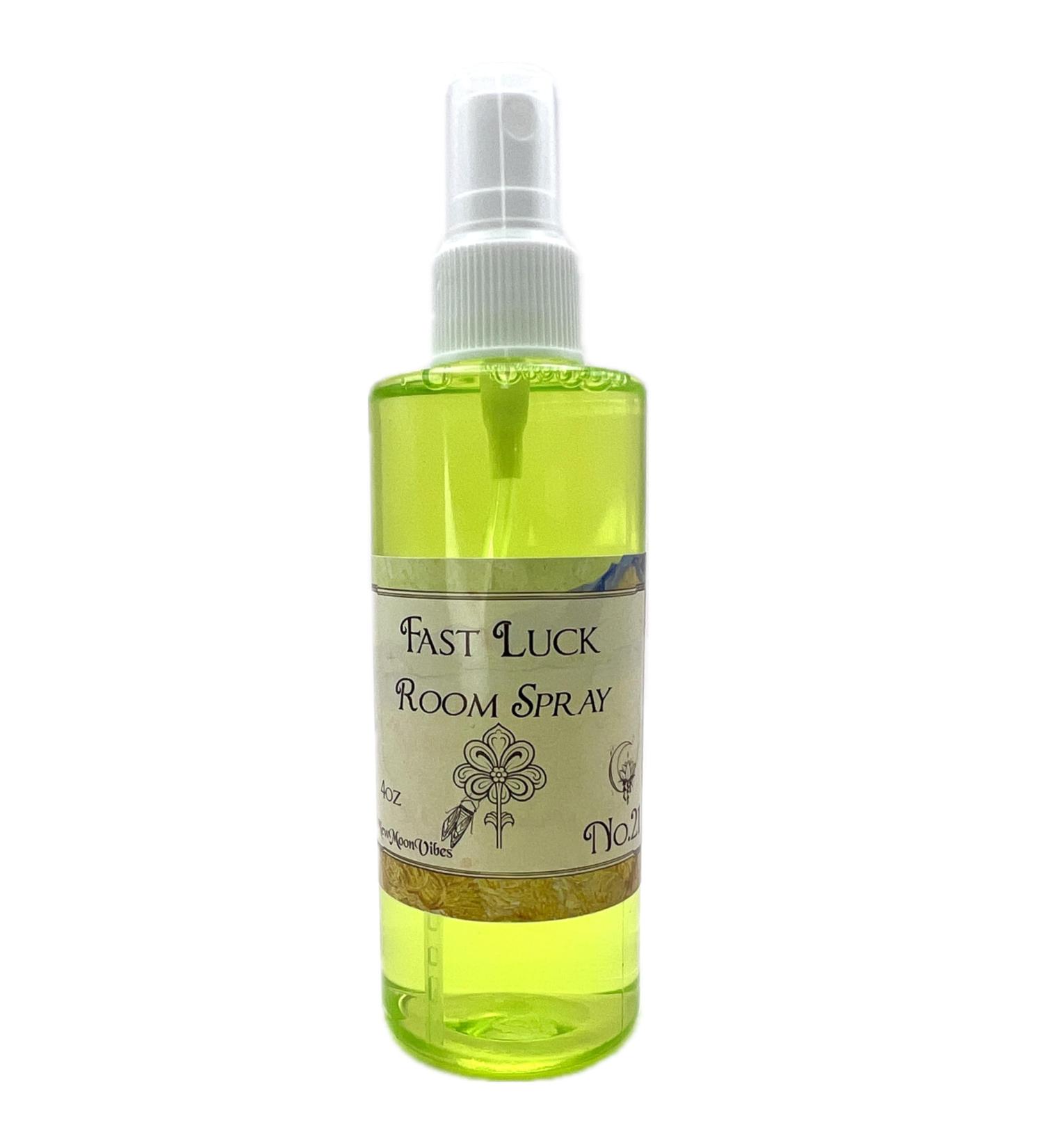 Fast Luck Room Spray - Fortune Success Manifest Wishes Favorable Outcomes Swift Changes Spells Ritual - Handmade with Essential Oils & Herbs- Wicca Pagan Hoodoo Magick Manifestation - Buy Online on GoSupps.com