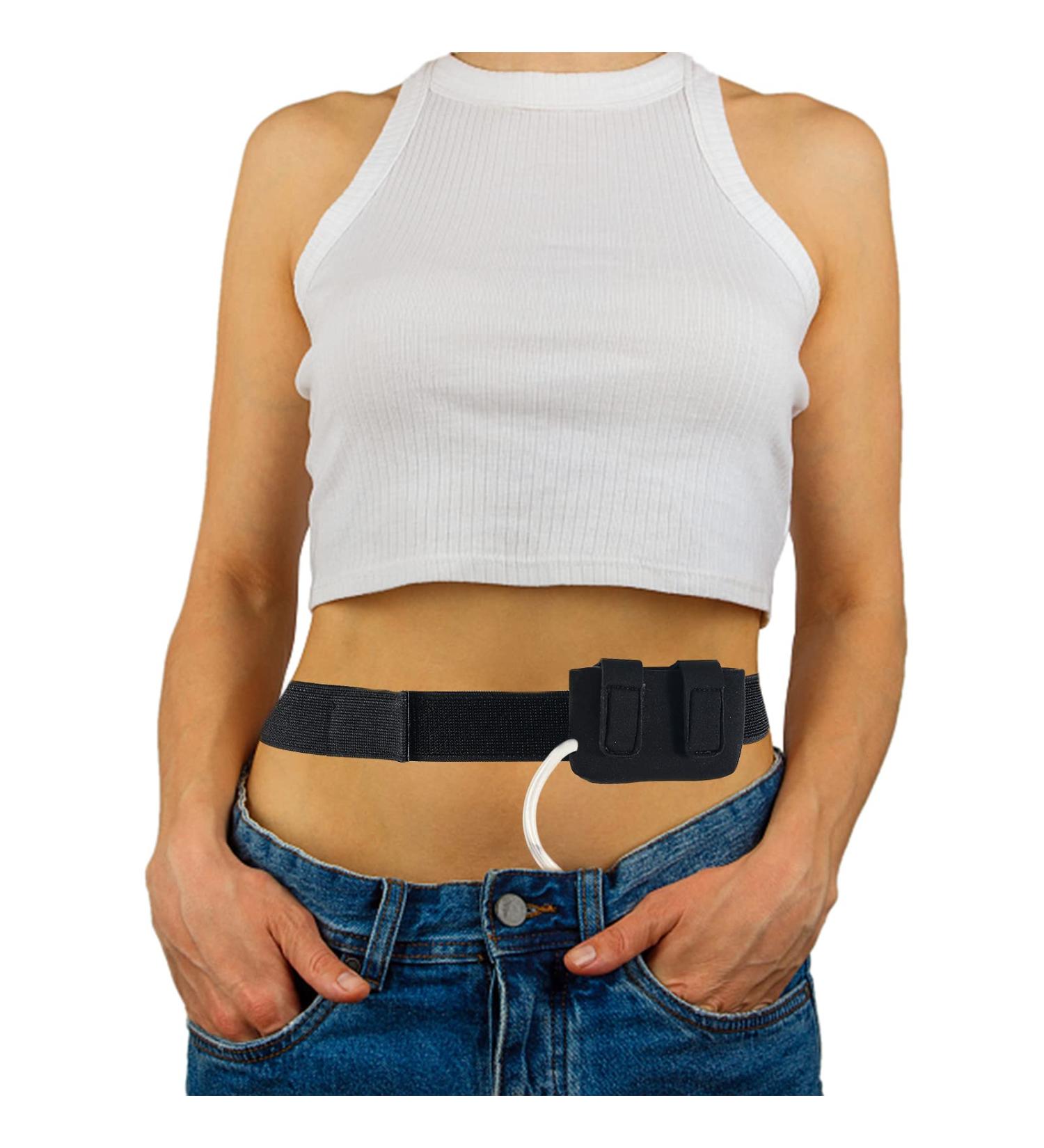 Adjustable Insulin Pump Waist Belt | Diabetic Holder for Men and Women | Compatible with tSlim/tSlim X2 | Sports Accessories - Buy Online on GoSupps.com