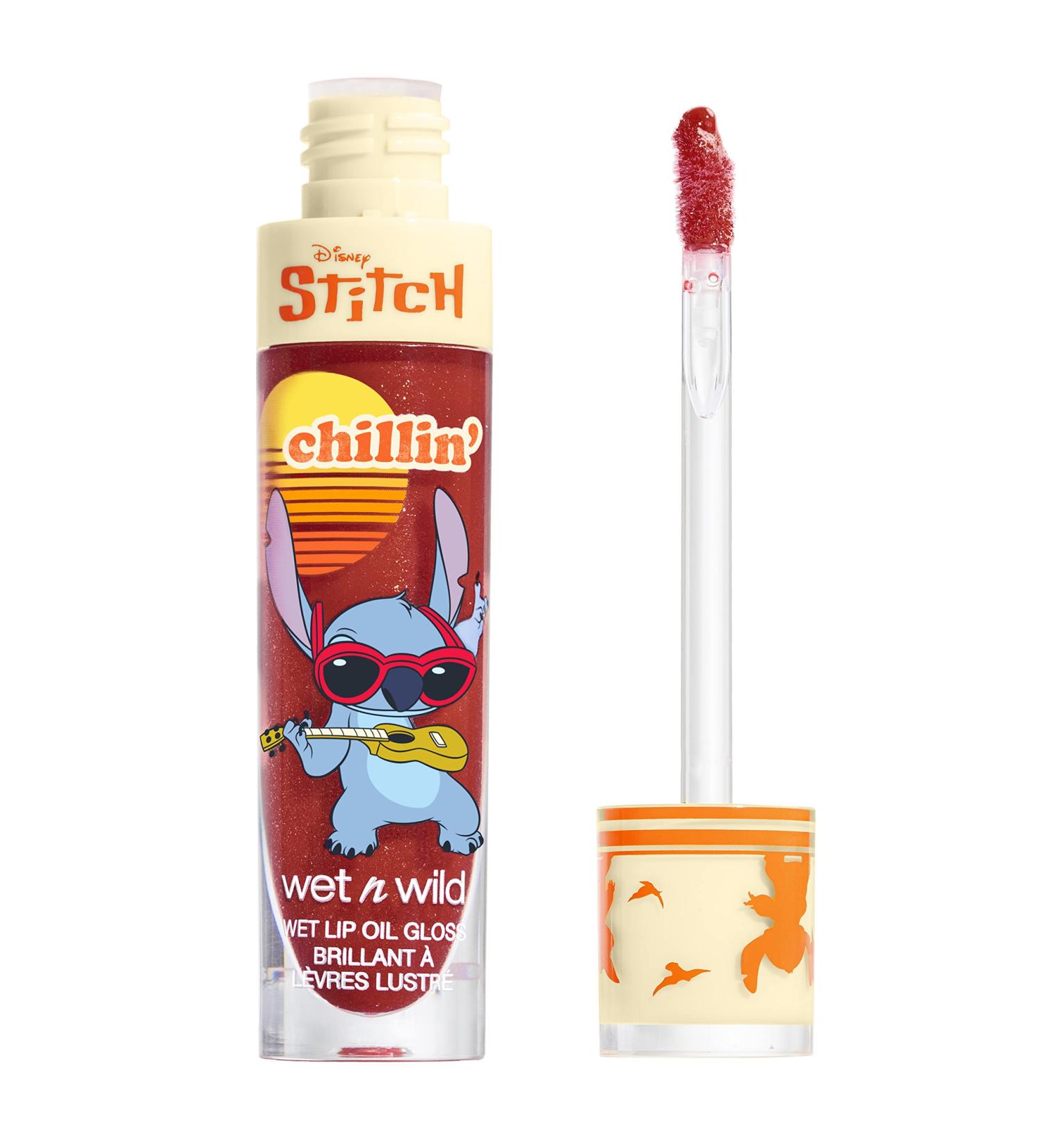 Wet n Wild Stitch Chillin' Lip Oil Gloss - Let's Rock | Hydrating Lip Gloss - Buy Online on GoSupps.com