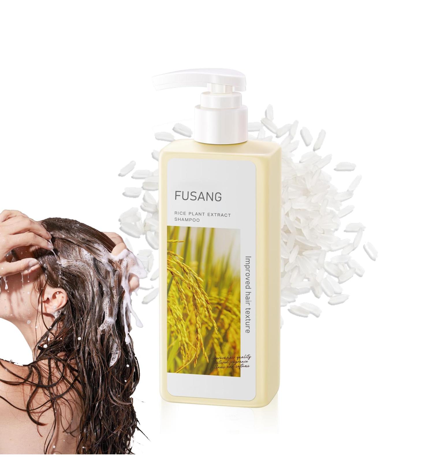 Rice Water Shampoo for Hair Growth | Volumizing All Hair Types | Nourishing Rice Shampoo for Women - Buy Online on GoSupps.com