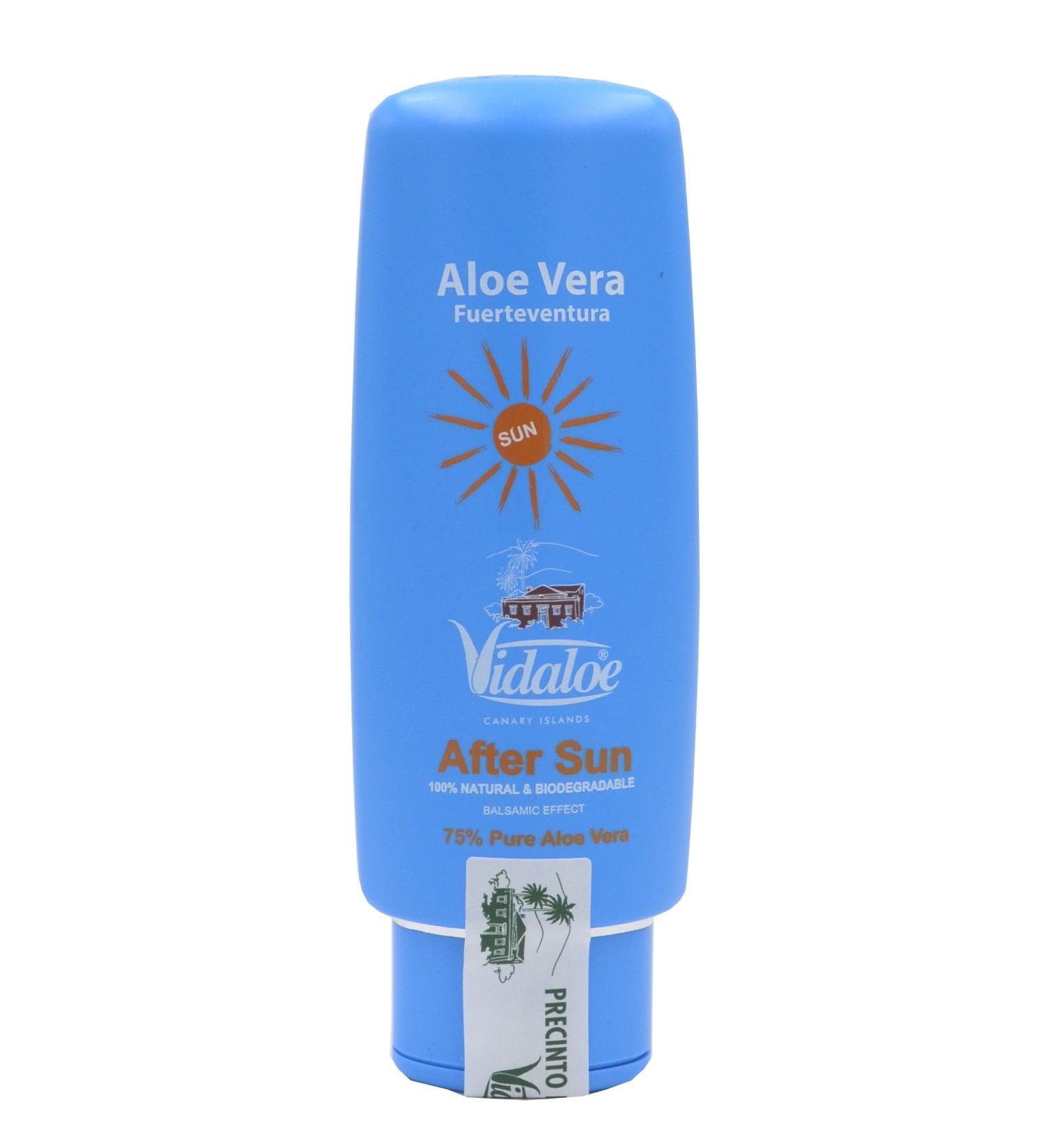Vidaloe After Sun (75% pure aloe vera juice) with St. John's oil and marigold 100ml