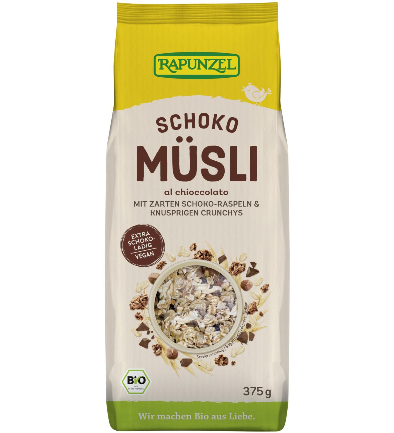 Rapunzel Rapunzel Muesli Amaranto Choco Alpen Rpz 375 G 500 g