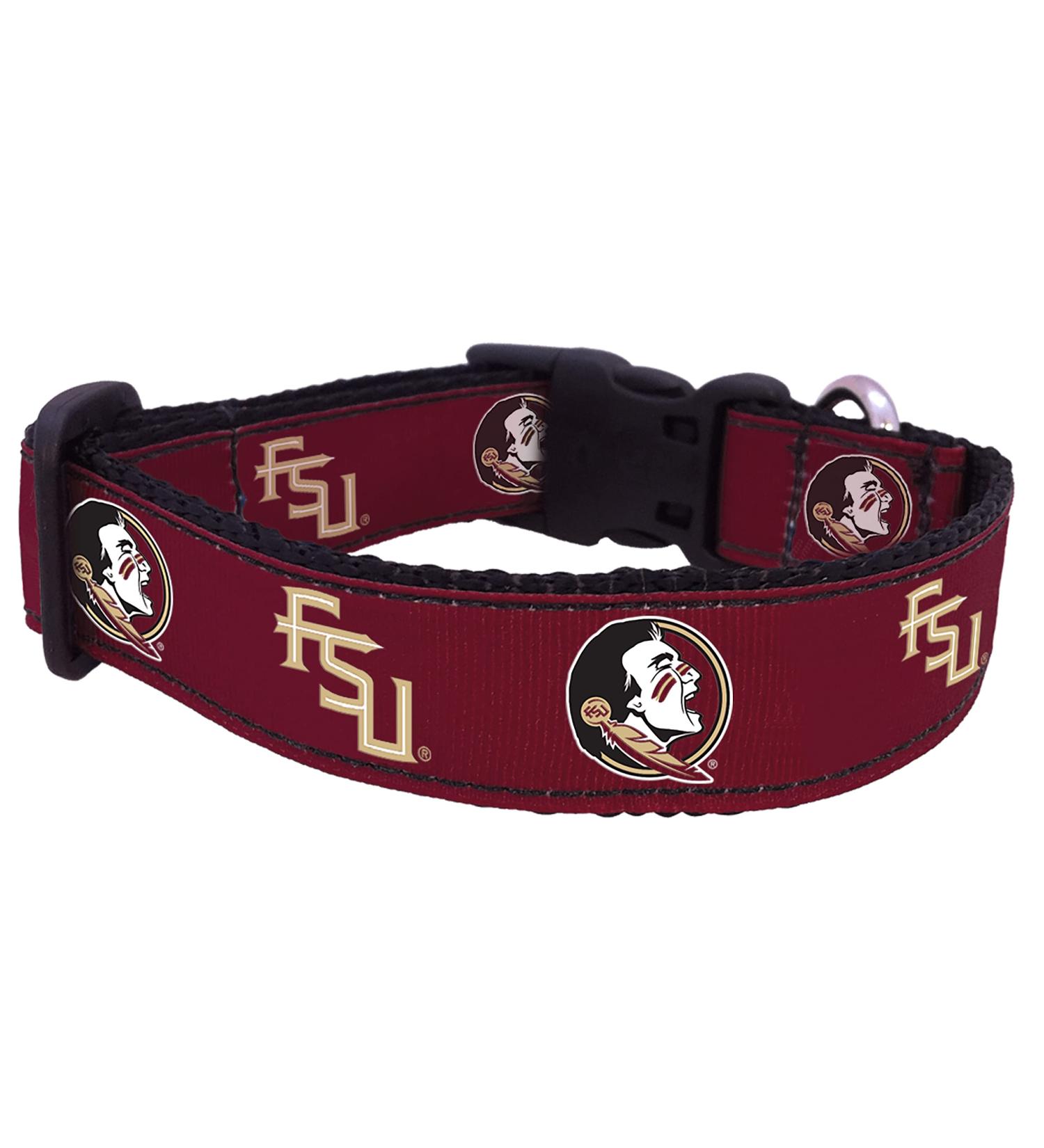 NCAA Florida State Seminoles Dog Collar - Team Color Medium - Buy Online on GoSupps.com