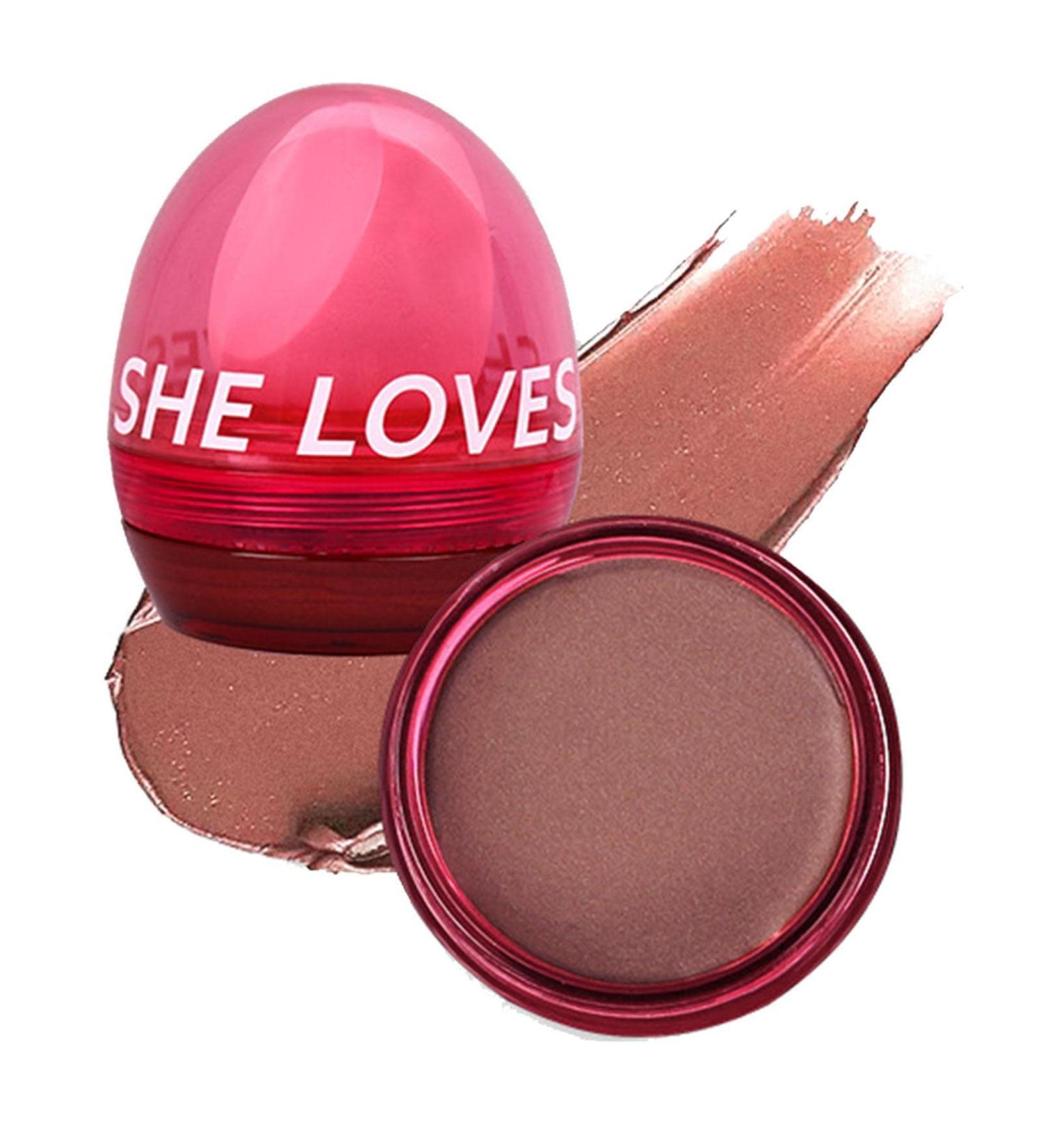 Blush Cream | Waterproof Velvet Cream Blusher for Face - Cheeks Eyes Face Blusher Makeup Supplies for Shopping Home Working Dating Traveling Gathering Lencyh 03# Dry Rose - Buy Online on GoSupps.com