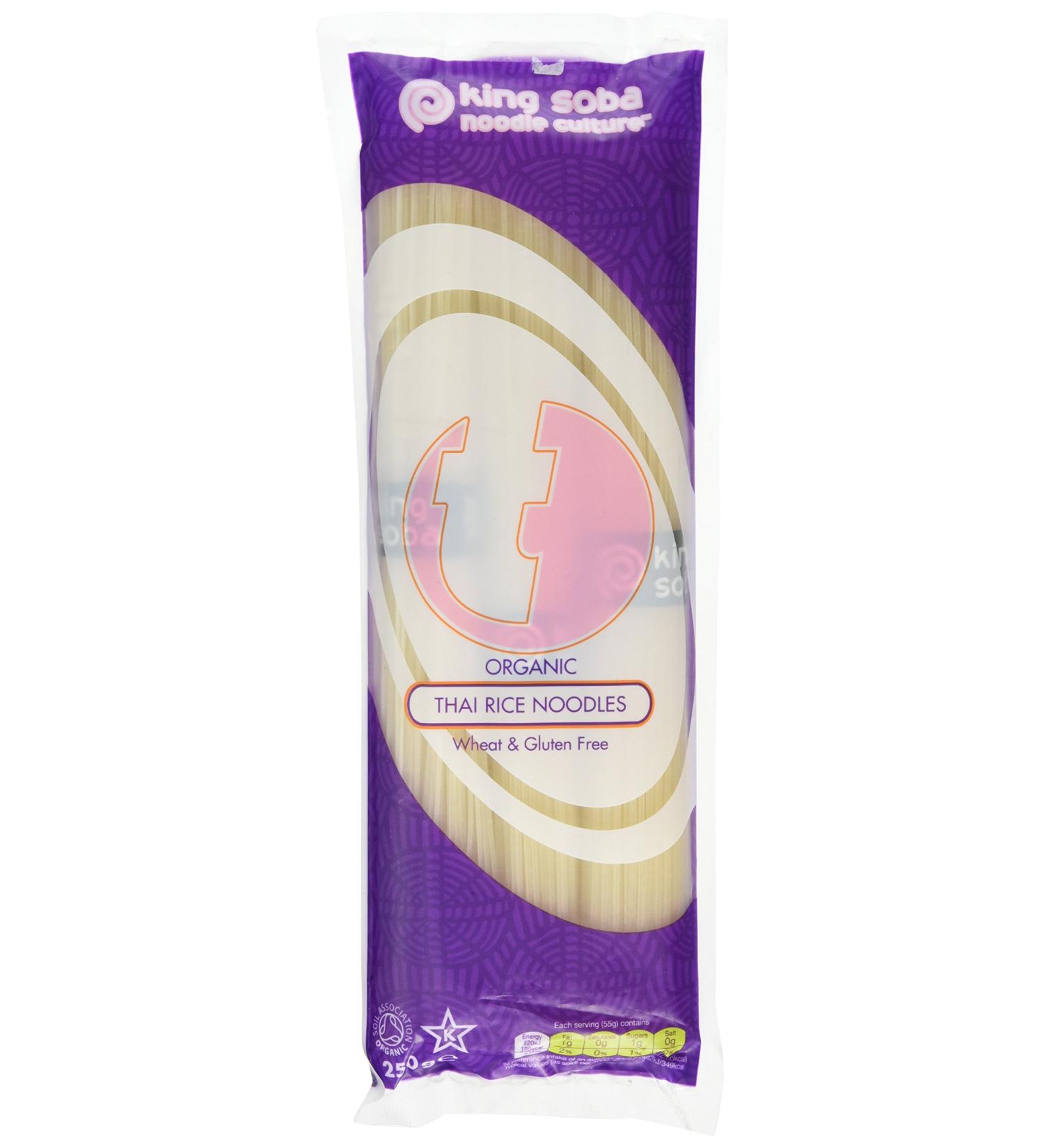  King Soba Noodle Culture King Soba Thai Rice Noodles 250g - Buy Online on GoSupps.com