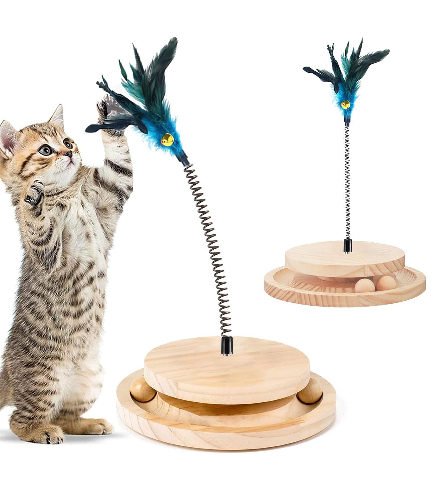 Shop Sunshine Smile Cat Toys Set | Interactive Cat Springs & Treats for Dogs & Cats - Best Quality Pet Toys - Buy Online on GoSupps.com