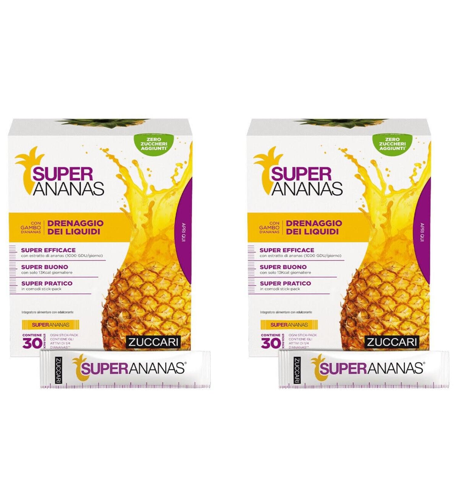 Super Pineapple 2 x 300ml cans Sugar - Buy Online on GoSupps.com