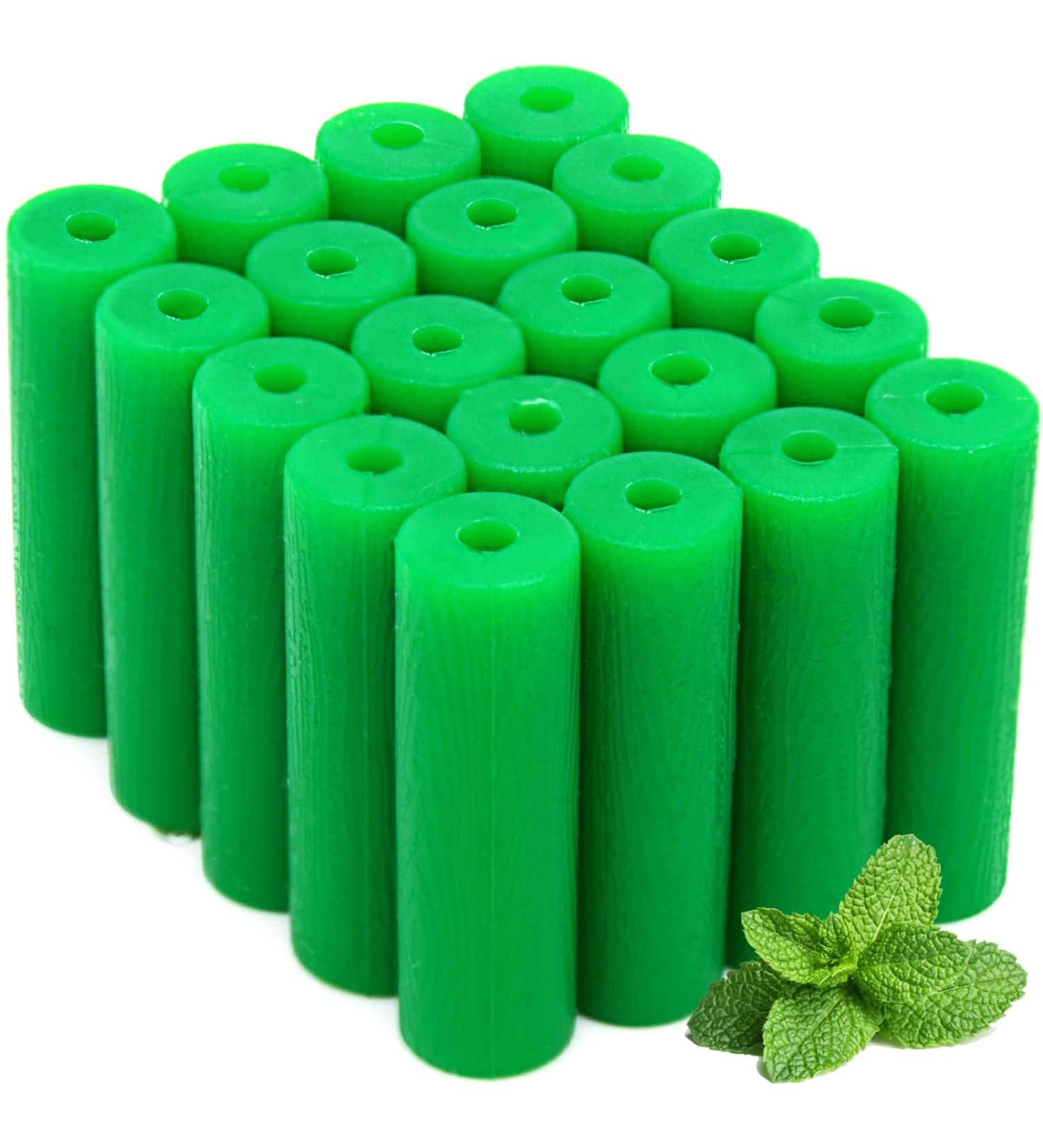20 PCS Retainer Chewies Chewies Aligner Tray Seaters Aligner Chewies Mint Flavor Standard 20 pieces Green Mint - Buy Online on GoSupps.com