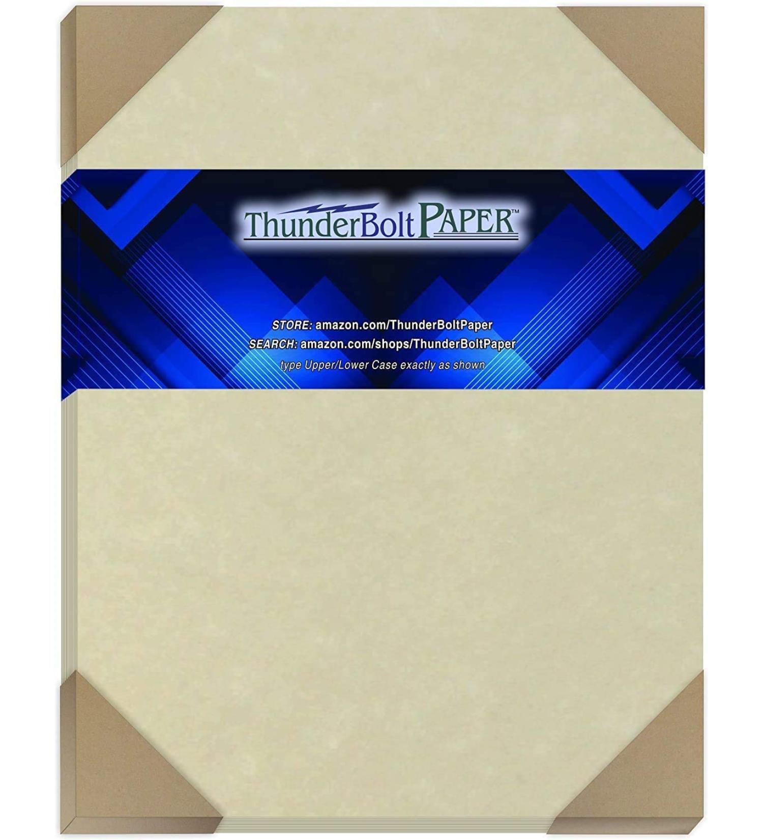 350 Natural Parchment 60 Text ( 24 Bond) Paper Sheets - 8.5 X 11 Inches Standard Letter|Flyer Size - 60 Pound is Not Card Weight - Vintage Colored Old Parchment Semblance 8.5x11 - 350 Sheets - Buy Online on GoSupps.com
