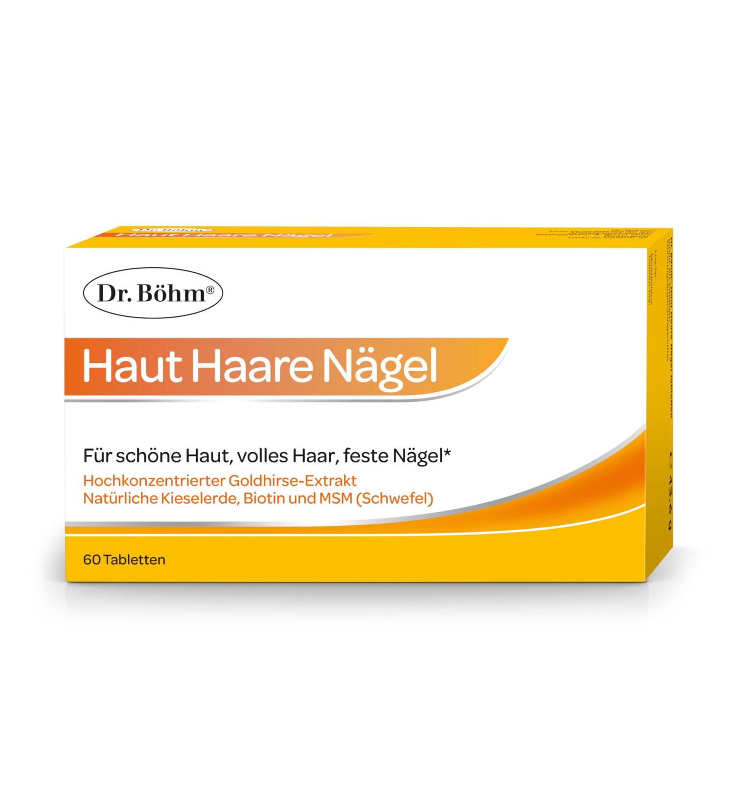Dr.B hm Skin Hair Nails | 60 Tablets for Healthy Skin Hair & Nails with Biotin Zinc & Selenium - Premium Vitamins & Nutrients - Buy Online on GoSupps.com