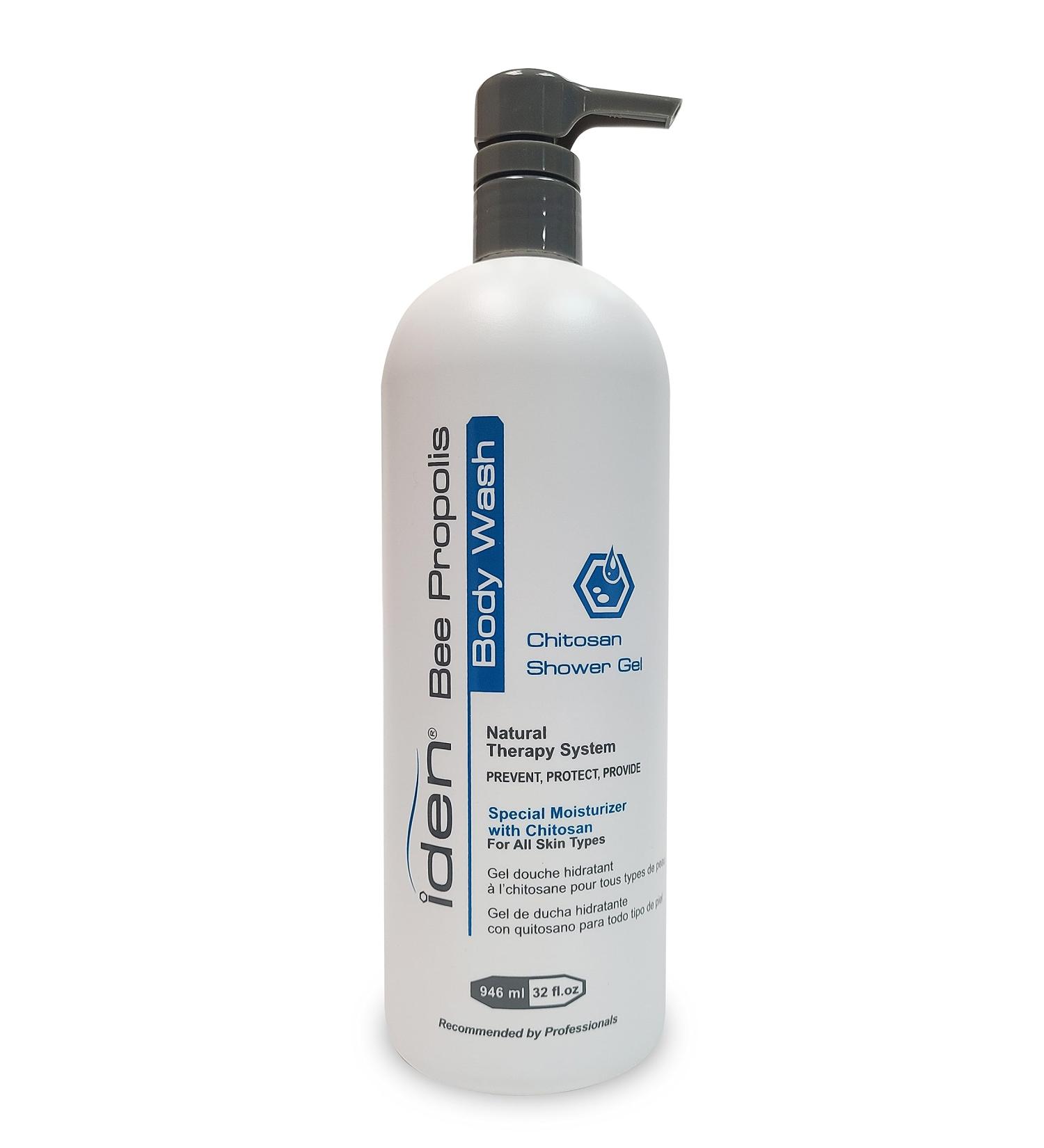 IDEN Bee Propolis Body Wash. For Sensitive Skin Hydrates & Softens 32 fl.oz 32 Fl Oz (Pack of 1)