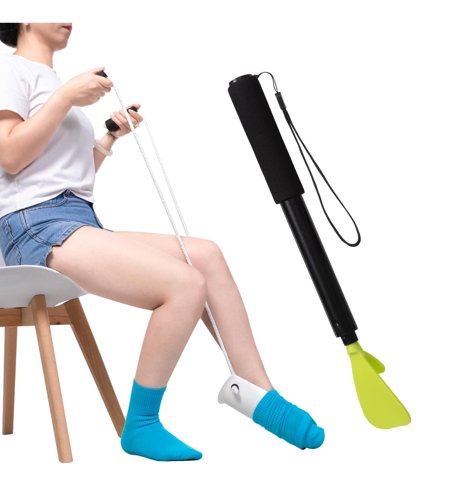 Sockenan: Easy On Easy Off Sock Aid for Seniors - Universal Sock Pull-Up for Men & Women with Limited Mobility - Buy Online on GoSupps.com