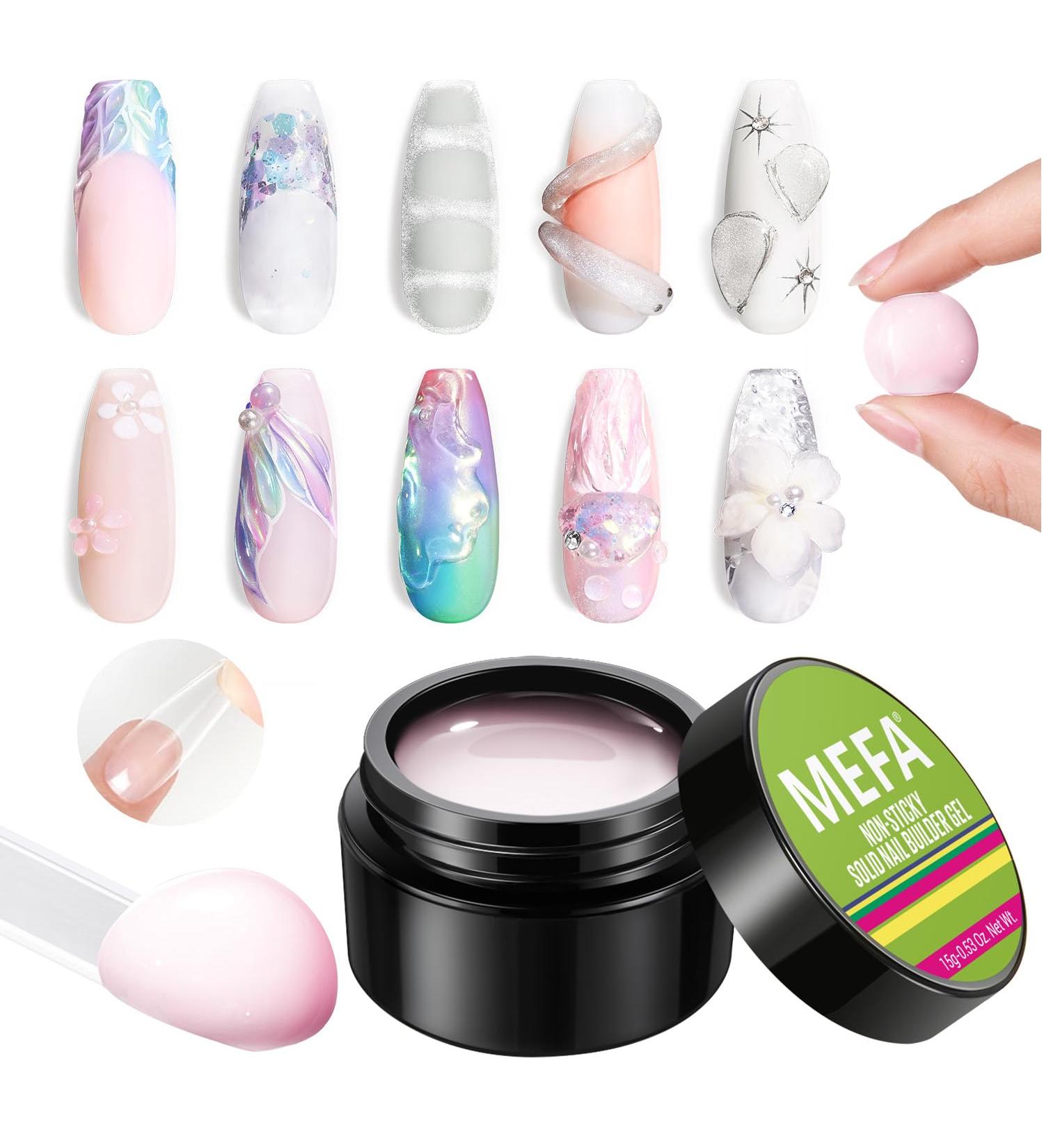  MEFA MEFA Solid Builder Gel for Gel Nails Solid Builder Gel - Buy Online on GoSupps.com