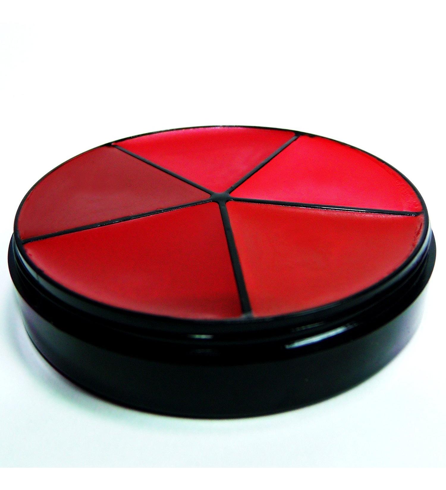 Pure Ziva 5 Shades of Red Lipstick Palette - Paraben-Free, Cruelty-Free, No Animal Testing - Buy Online on GoSupps.com