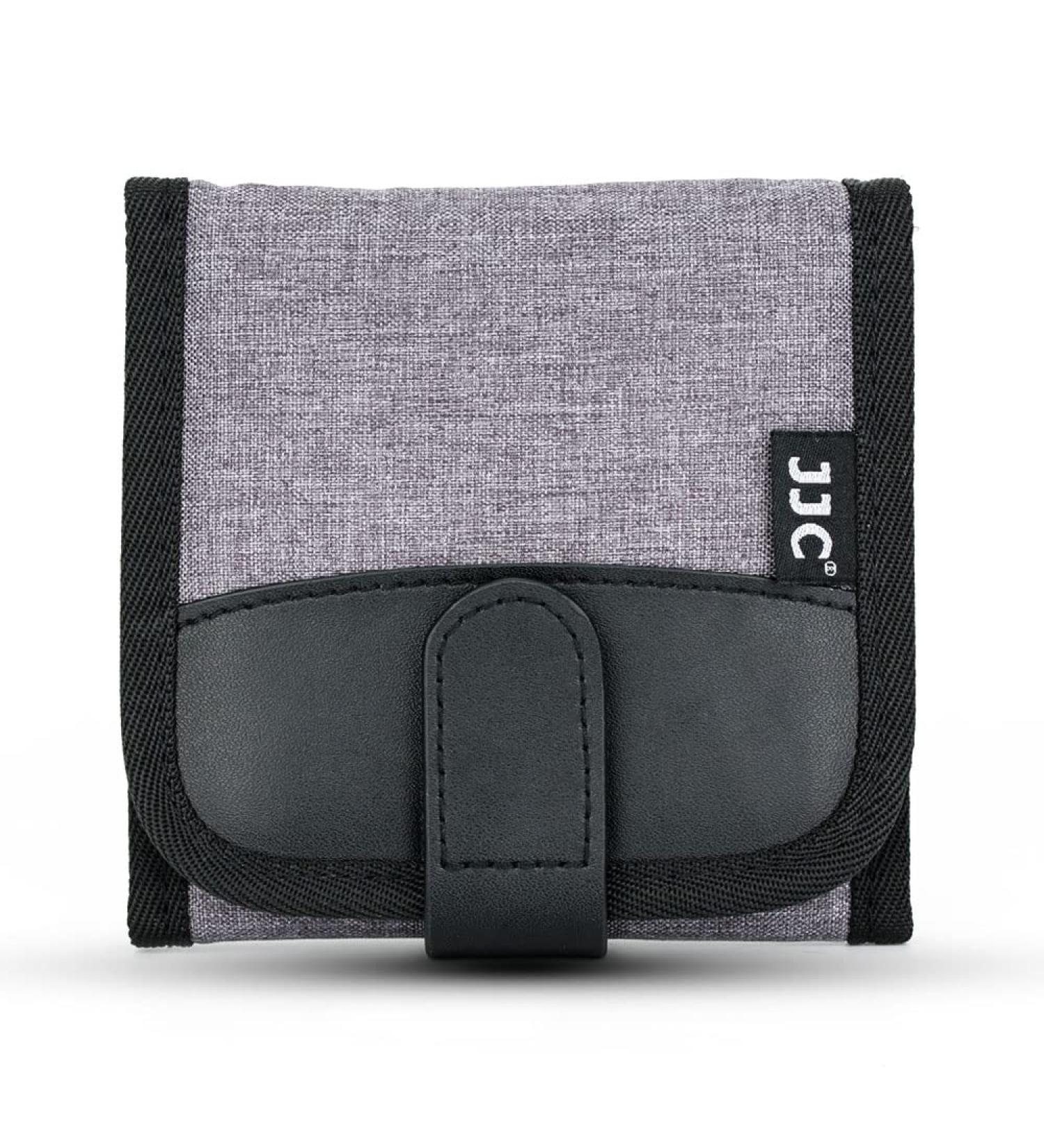 JJC Camera Lens Filter Pouch - 3 Pocket Storage Holder for Circular Filters Up to 82mm - UV ND CPL Filter Organizer - Buy Online on GoSupps.com