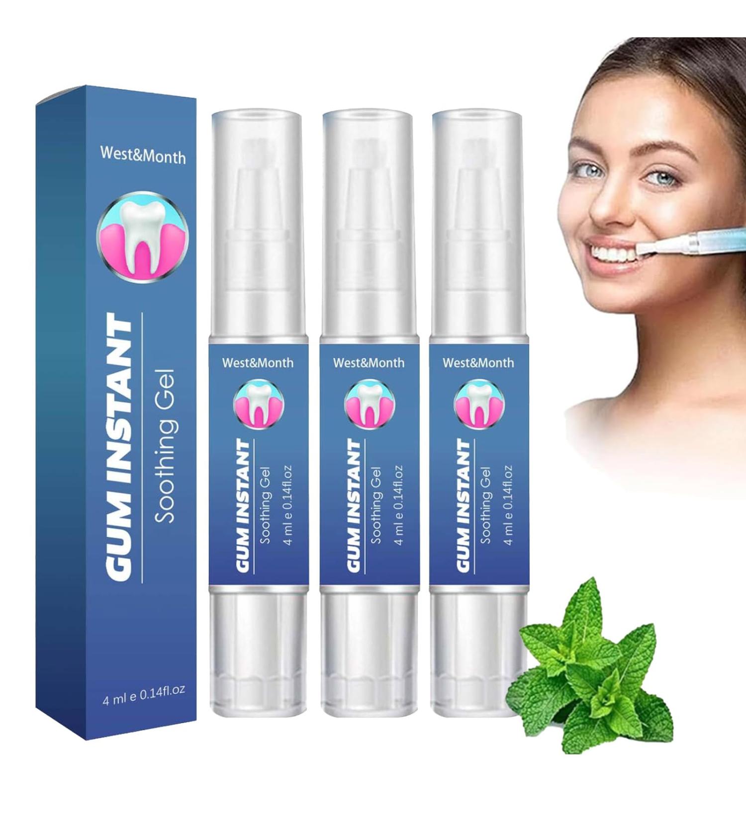 Lovilds Gums Therapy Gel - Gentle Teeth Whitening & Gum Care for Sensitive Teeth (3PC) - Experience Effective Stain Removal & Oral Health - Buy Online on GoSupps.com