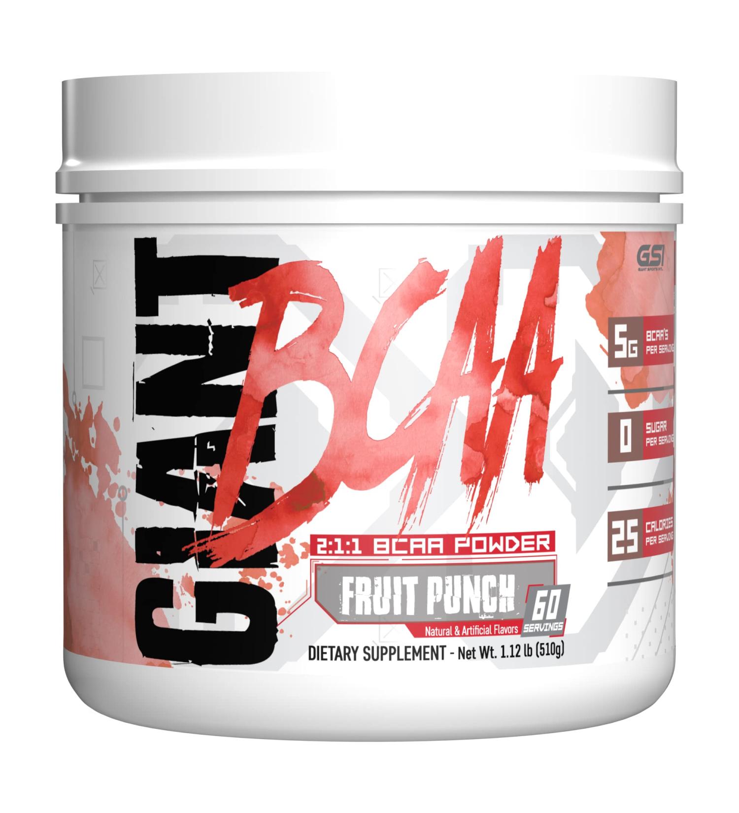 Buy Edge BCAA - 60 Servings (Fruit Punch) | Best International Shipping for Sports Supplements - Buy Online on GoSupps.com
