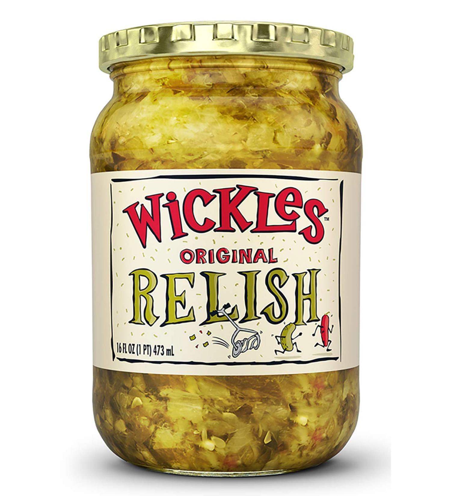 Wickles Original Relish 16 oz - Pack of 3 | Tangy & Sweet Pickle Spread - Buy Online on GoSupps.com