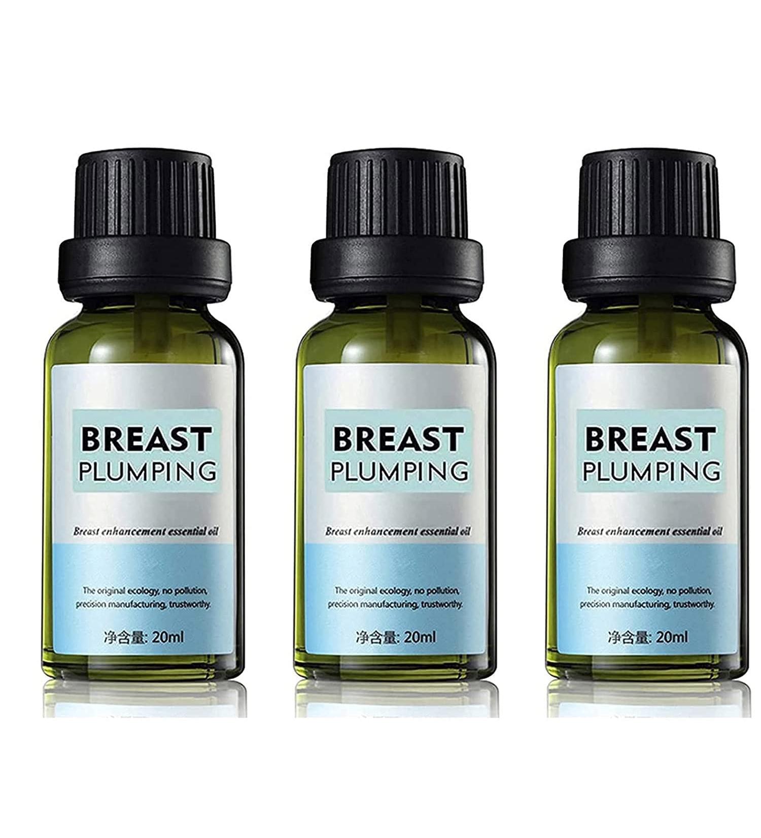 Essential Breast Enlargement & Tightening Oil - 3 PCS | Natural Plant Essence for Firmness & Elimination of Breast Folds - Buy Online on GoSupps.com