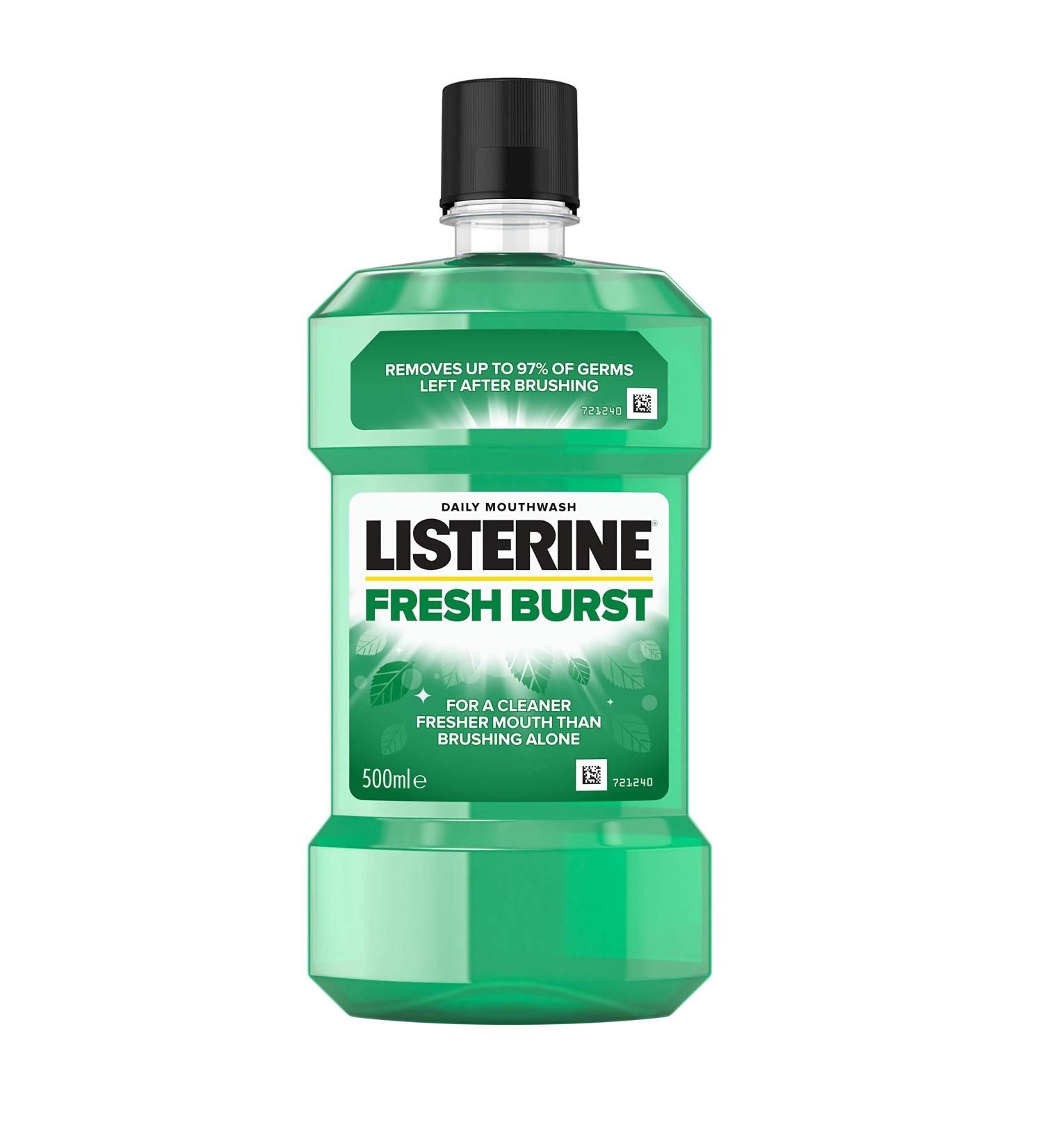 Listerine Fresh Burst - Mouthwash 500 ml 1 piece